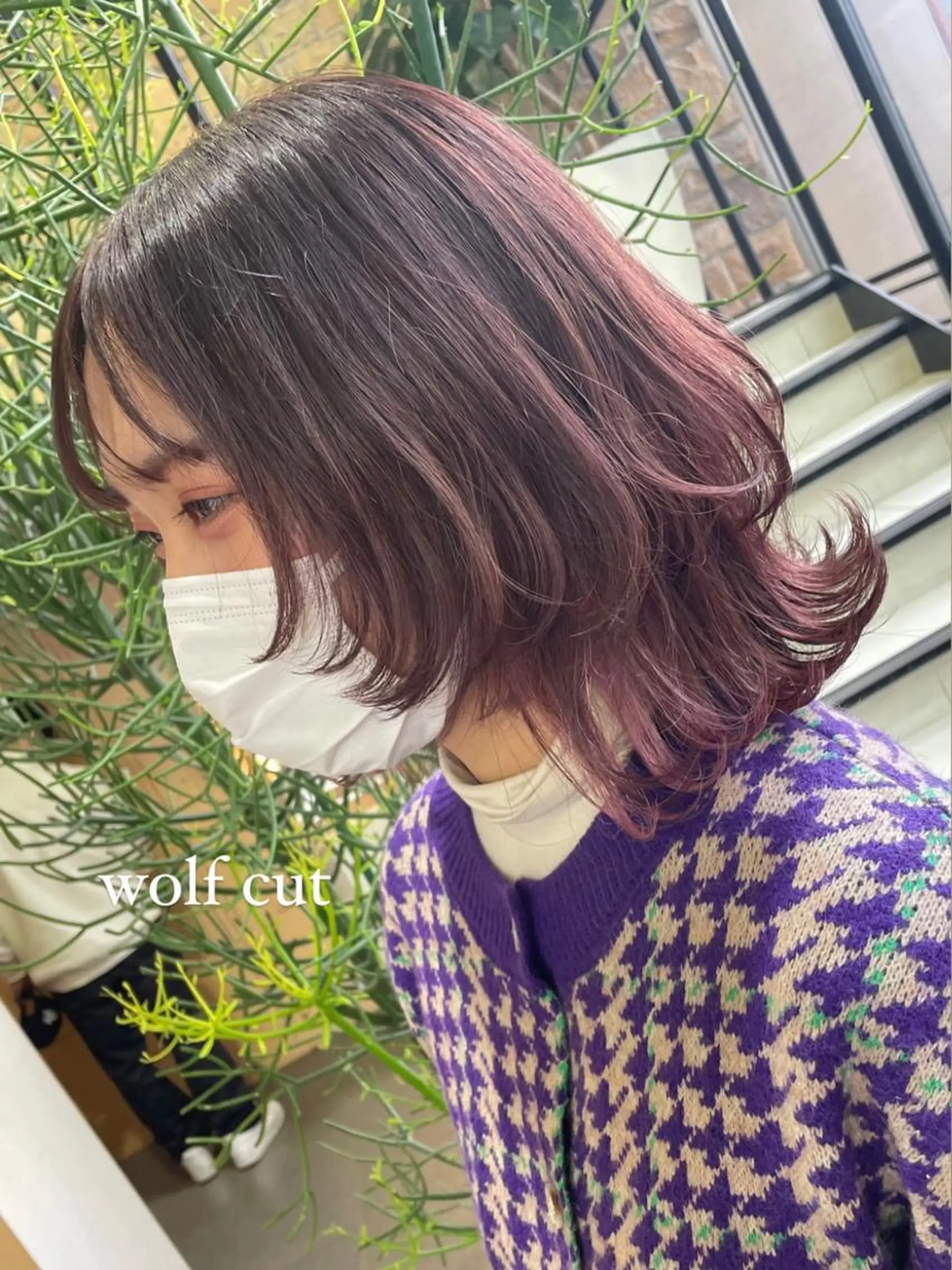 ミディアム ウルフカット 【 ネイリスト&アイ リスト】キヨカのネイルデザイン