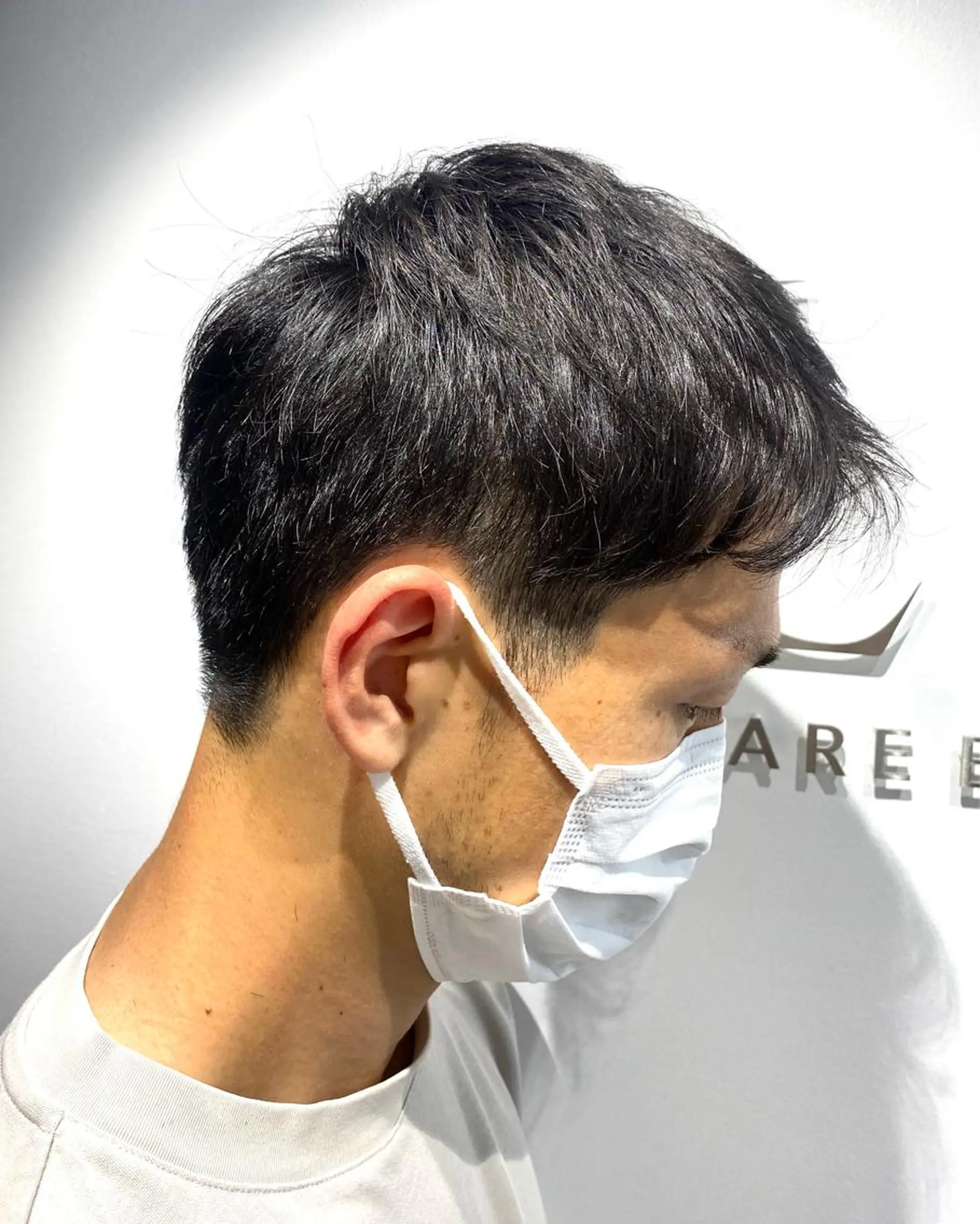 ショート メンズ フェードカット モヒカン マッシュ メンズショート ソフトモヒカン カット HANA ハナのヘアスタイル