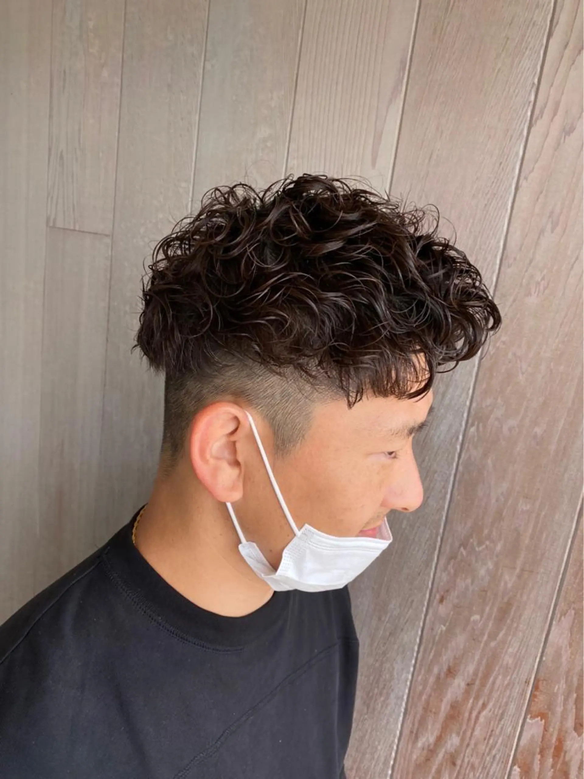 パーマ メンズ air flow   another lagoon所属・尾﨑 柊磨のヘアスタイル