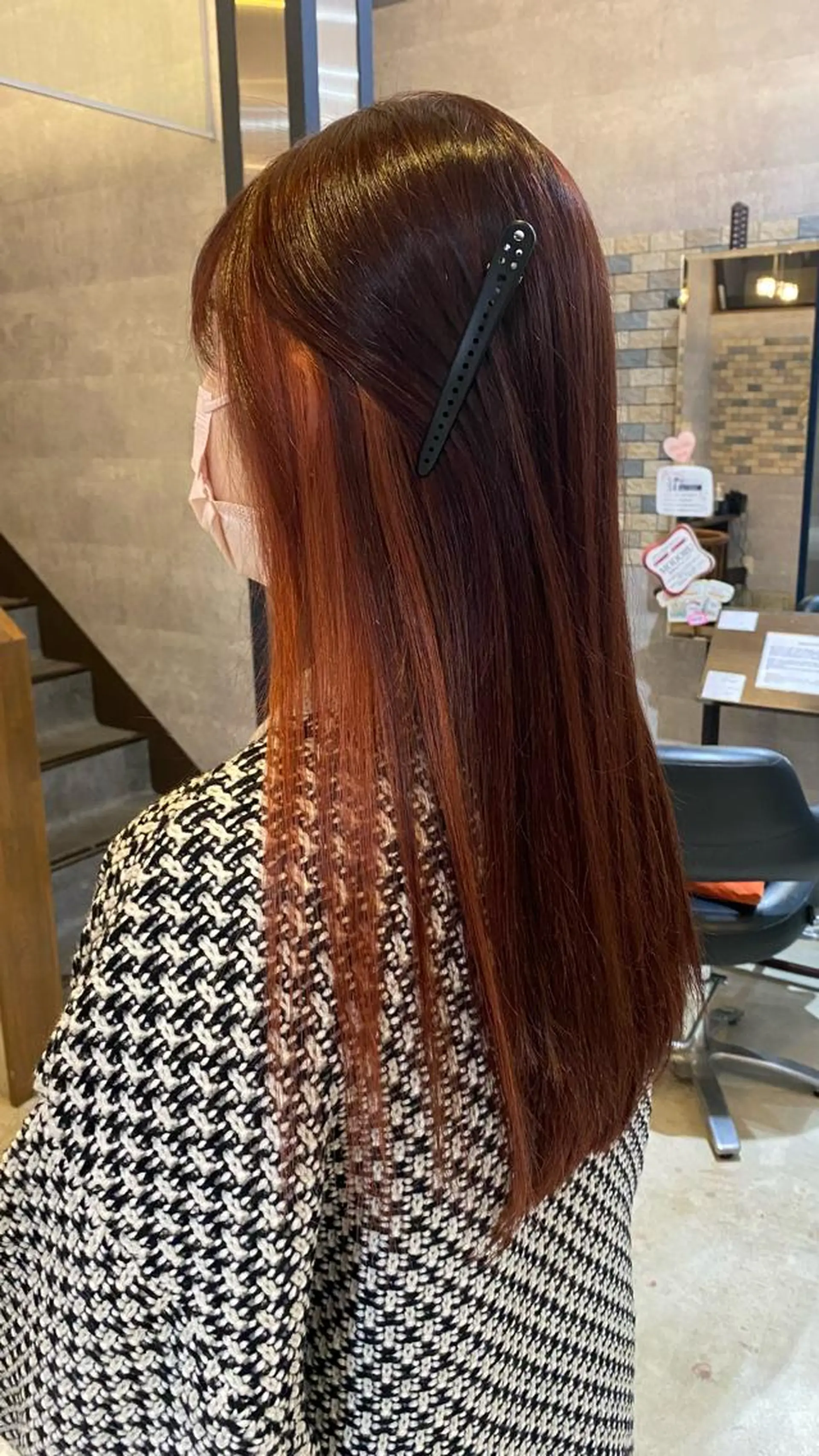 カラー イヤリングカラー ピンクカラー 浅野  勇貴のヘアスタイル