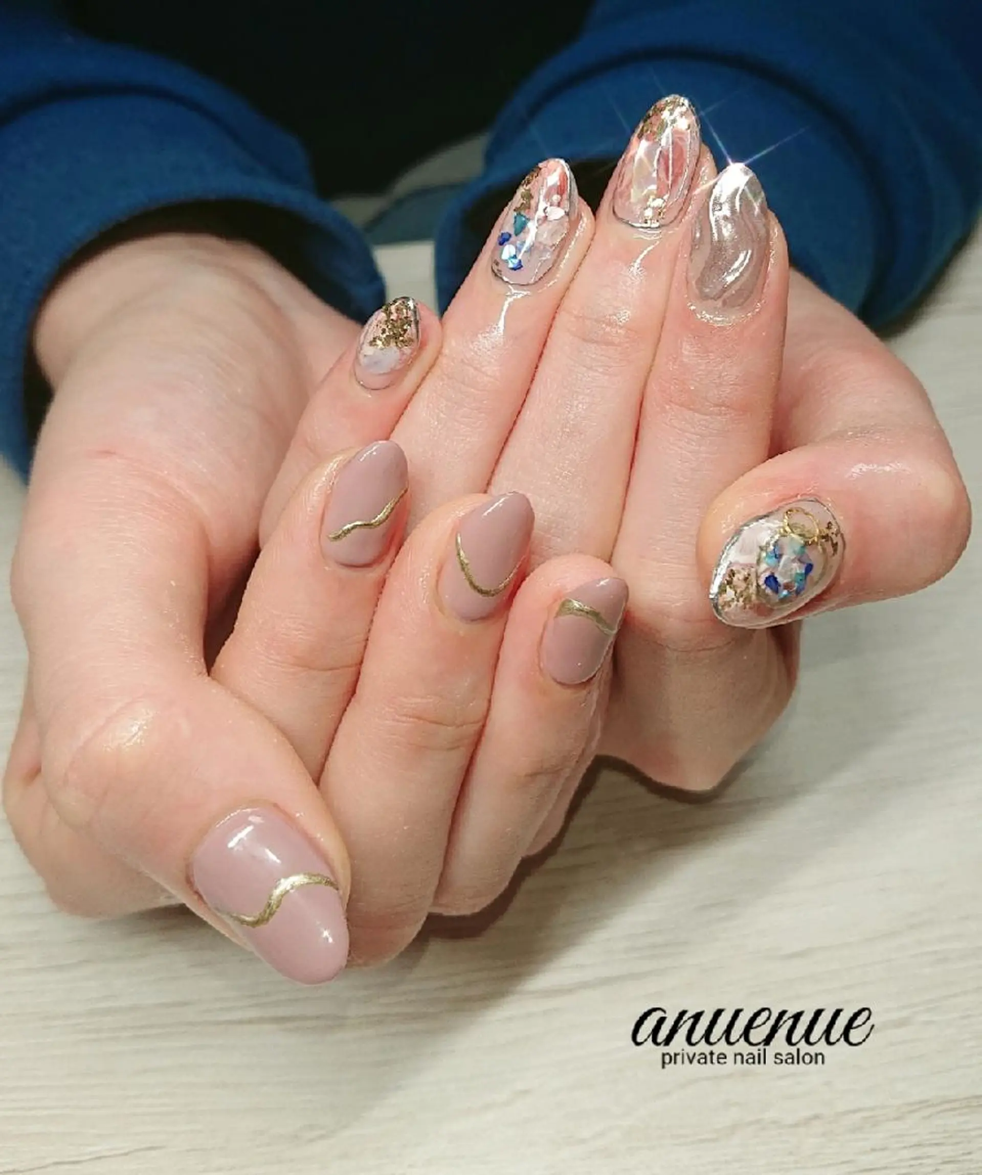 ネイル ハンドネイル ハンドケア anuenu eのネイルデザイン