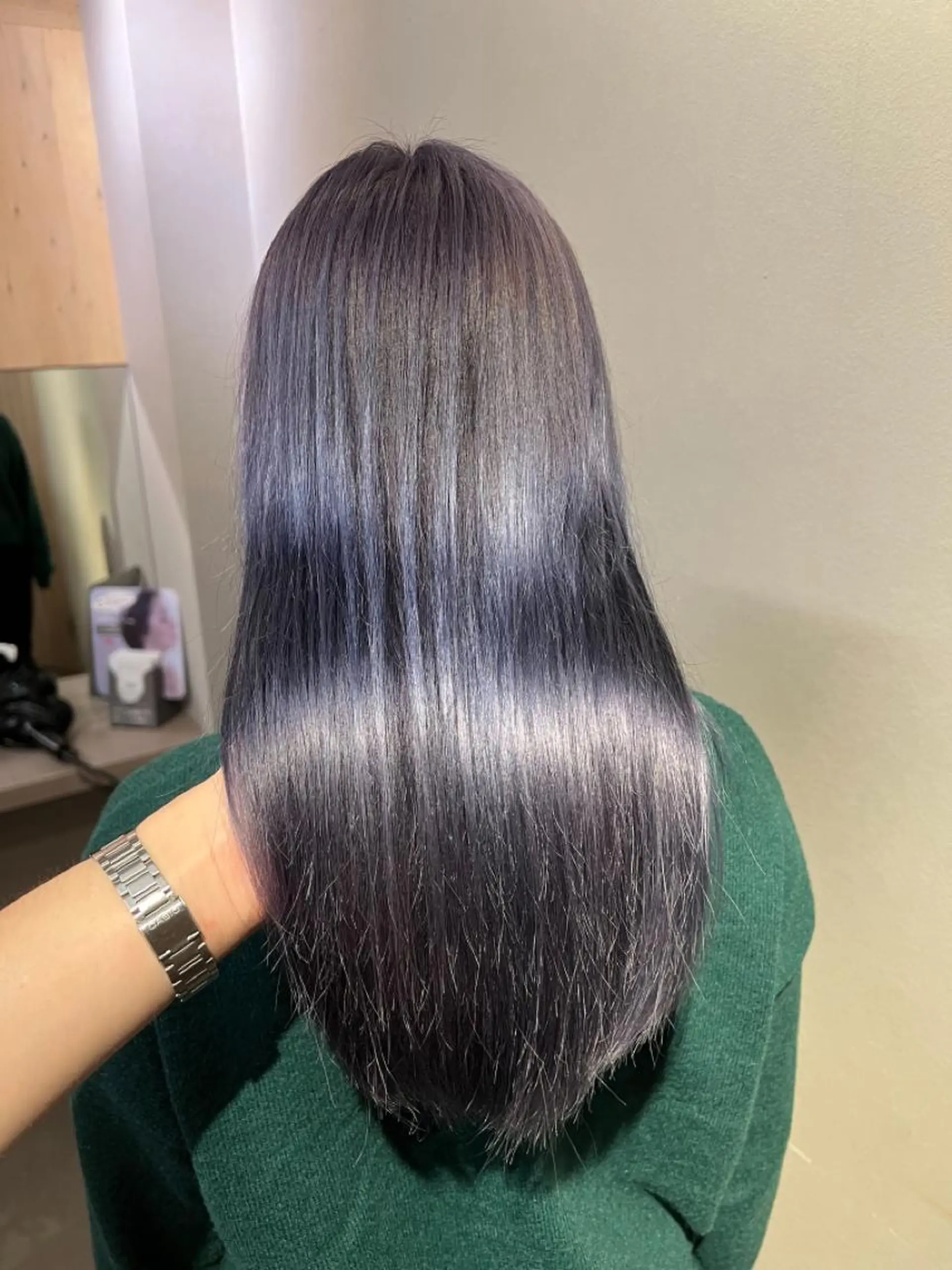 カラー ブルーカラー ブルーラベンダー デザインカラー ハイライトカラー ハイトーンカラー ヘアカラー 赤み消し🍃ブリーチ SHUNTA/池袋のヘアスタイル