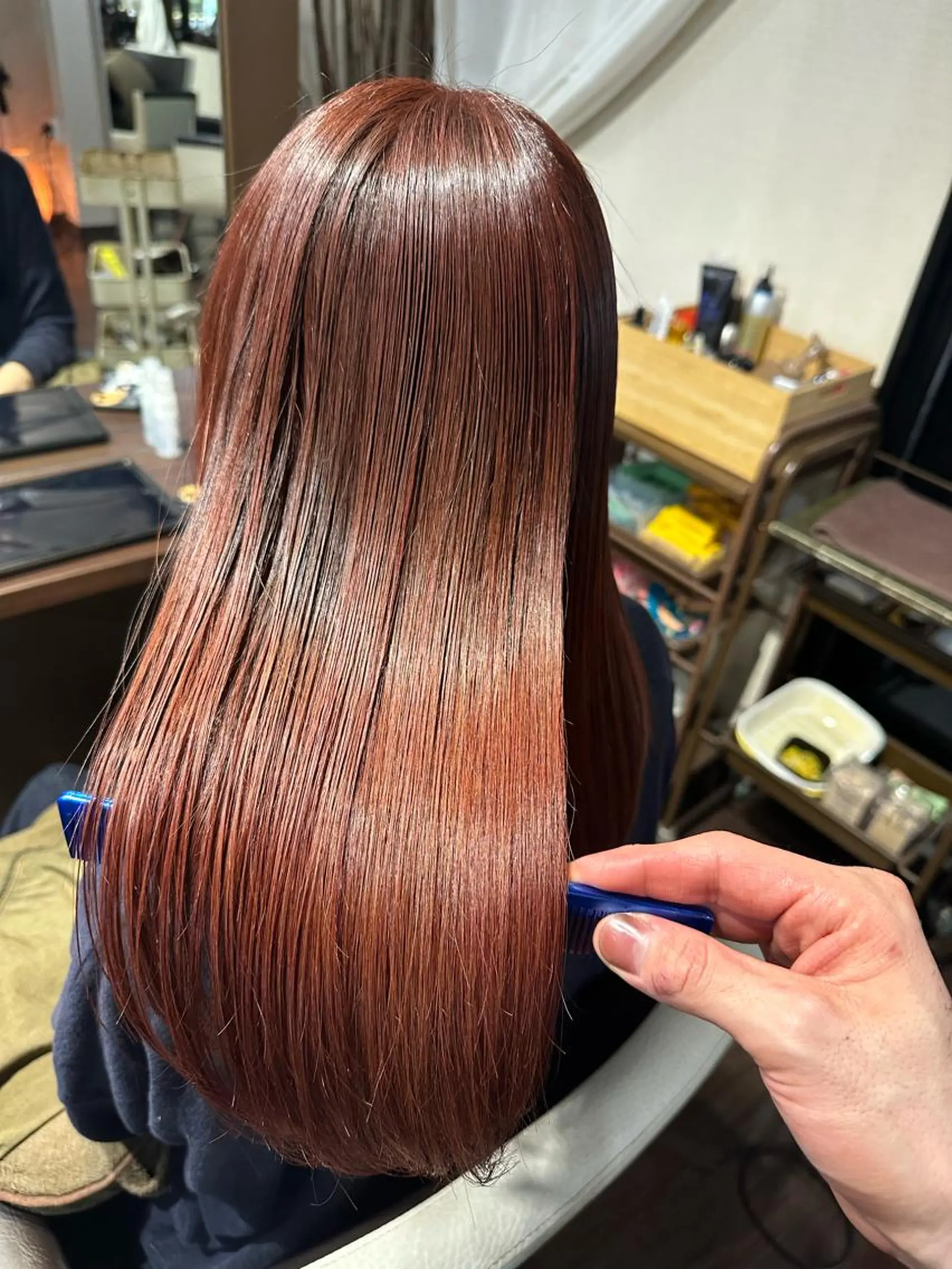 ロング カラー カット ヘアカラー トリートメント ヘッドスパ youres hair 東口店所属・🌸ULTOWA🌸 髪質改善/縮毛/店長のヘアスタイル