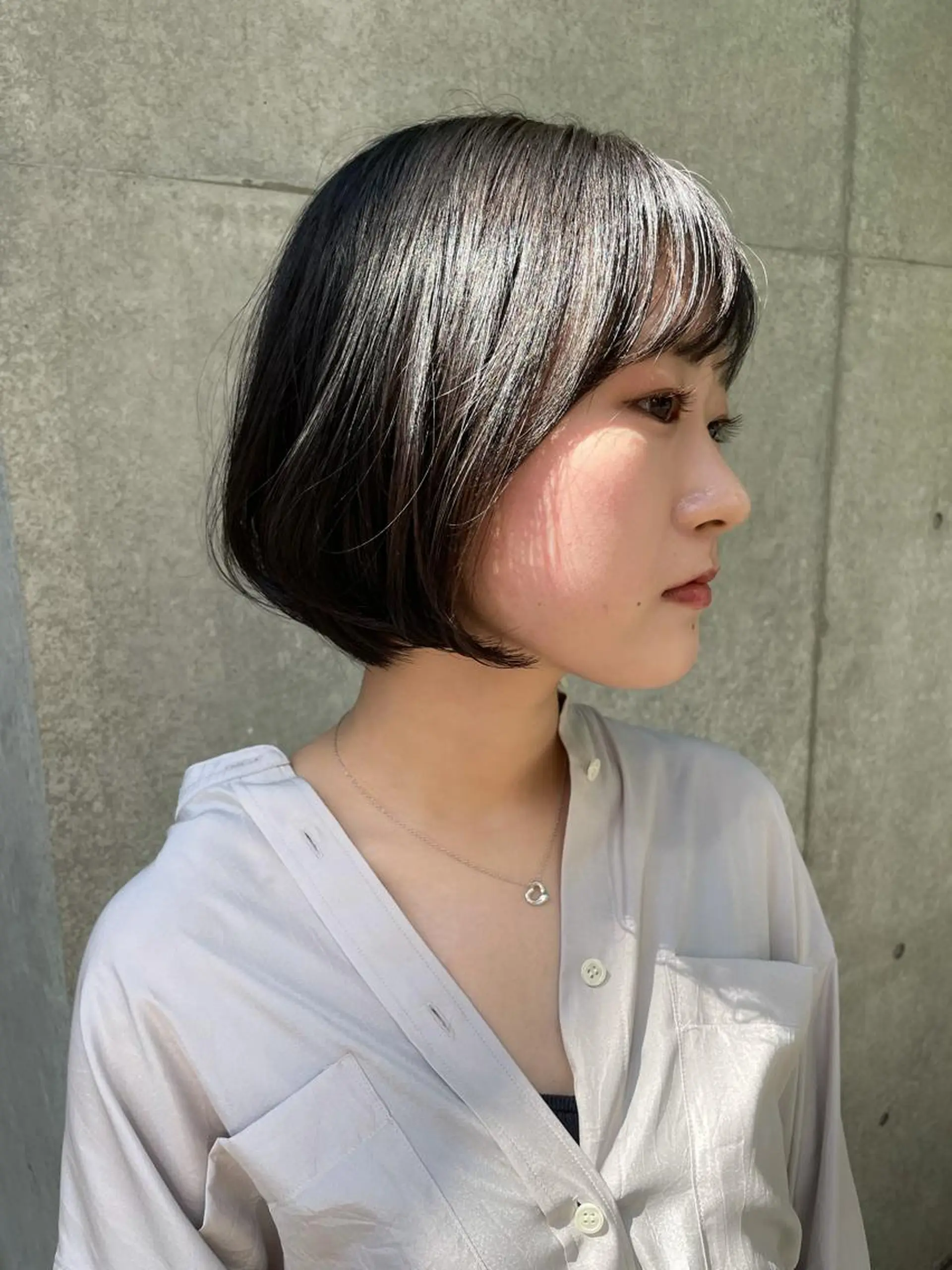 ショート カラー ボブ ツヤ美髪💐 髪質改善/高山愛来のヘアスタイル