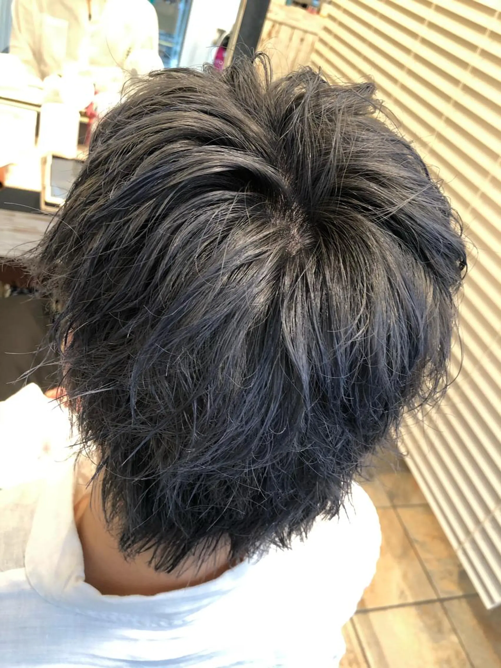 カラー パーマ メンズ カット ヘアカラー メンズサロン💈 吉岡陽【中野】のヘアスタイル