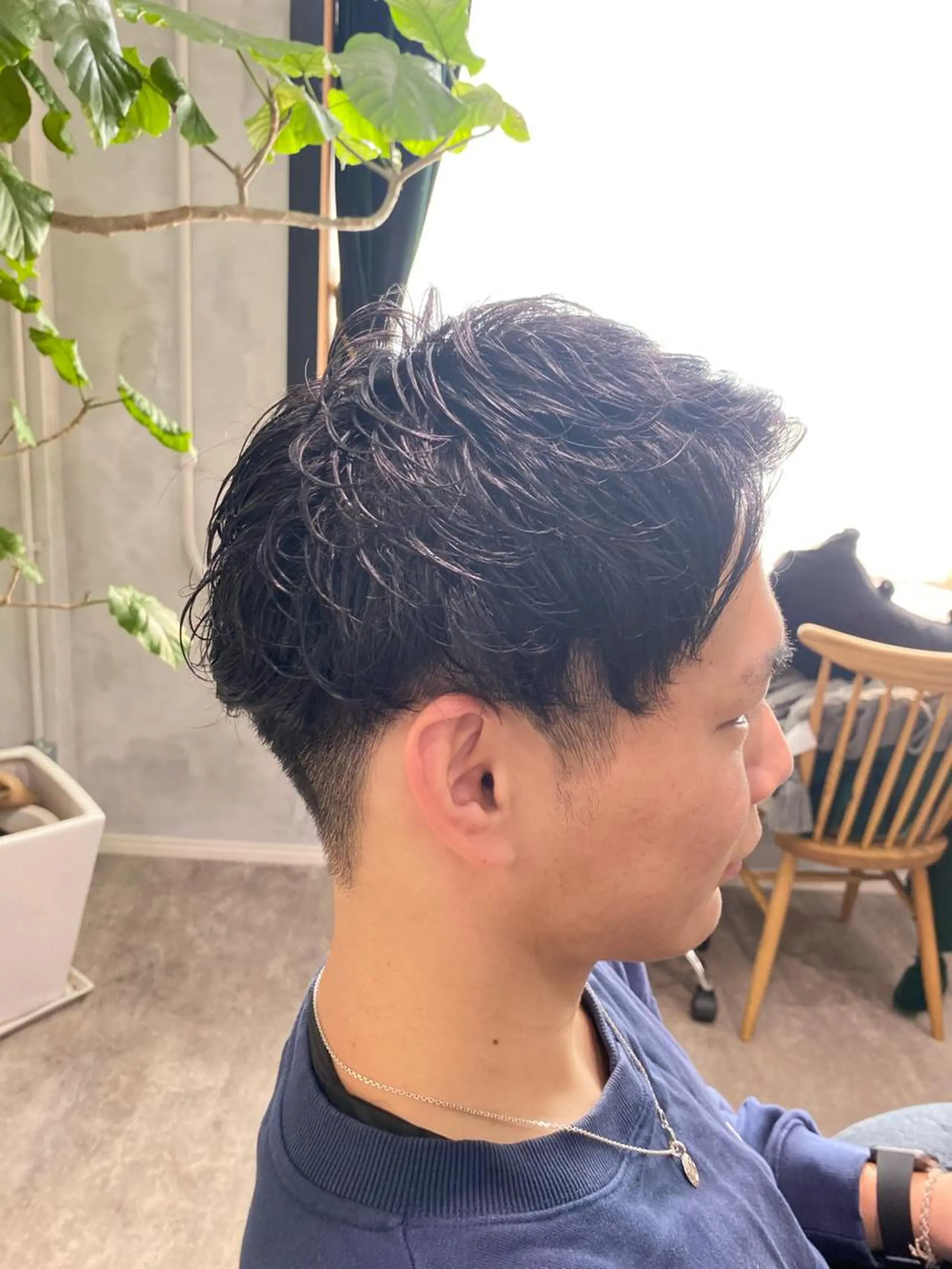 メンズ マッシュ 大久保 優香のヘアスタイル