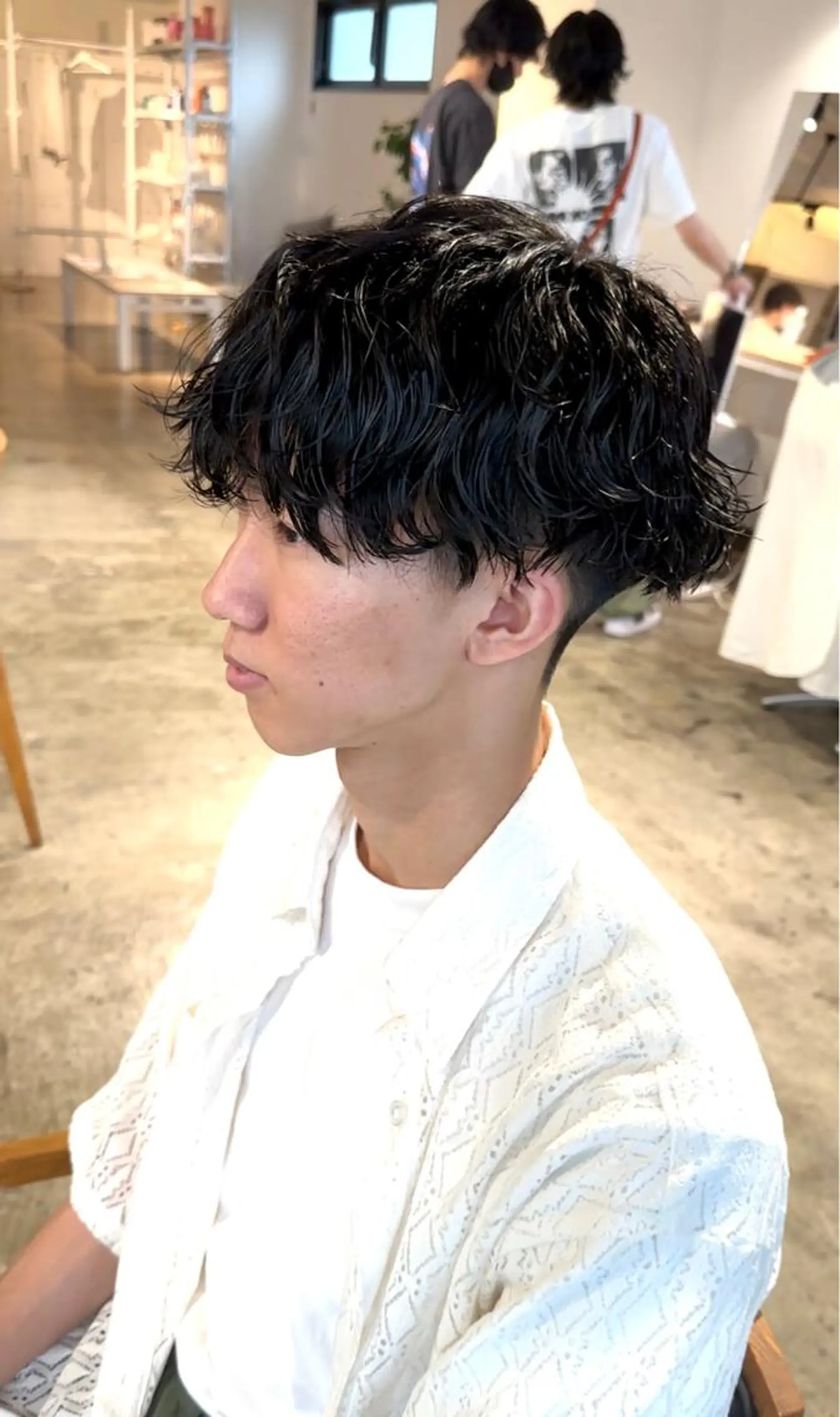 メンズ メンズパーマ メンズツイストパーマ 波巻きパーマ ツイストパーマ 骨格補正施術/メンズ 専門美容師/YUYAのヘアスタイル