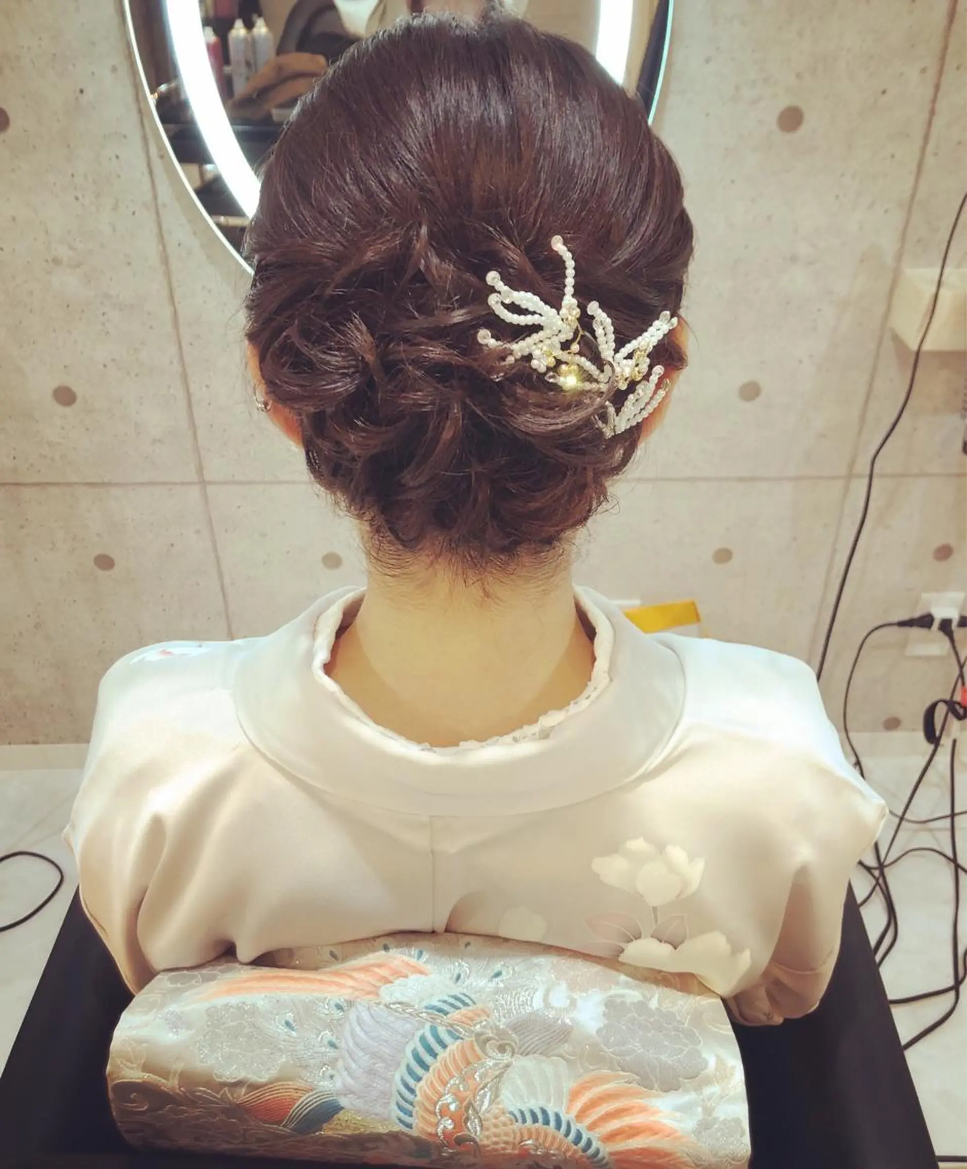 ヘアアレンジ 着物ヘア ヘアセット lien natsukiのヘアスタイル