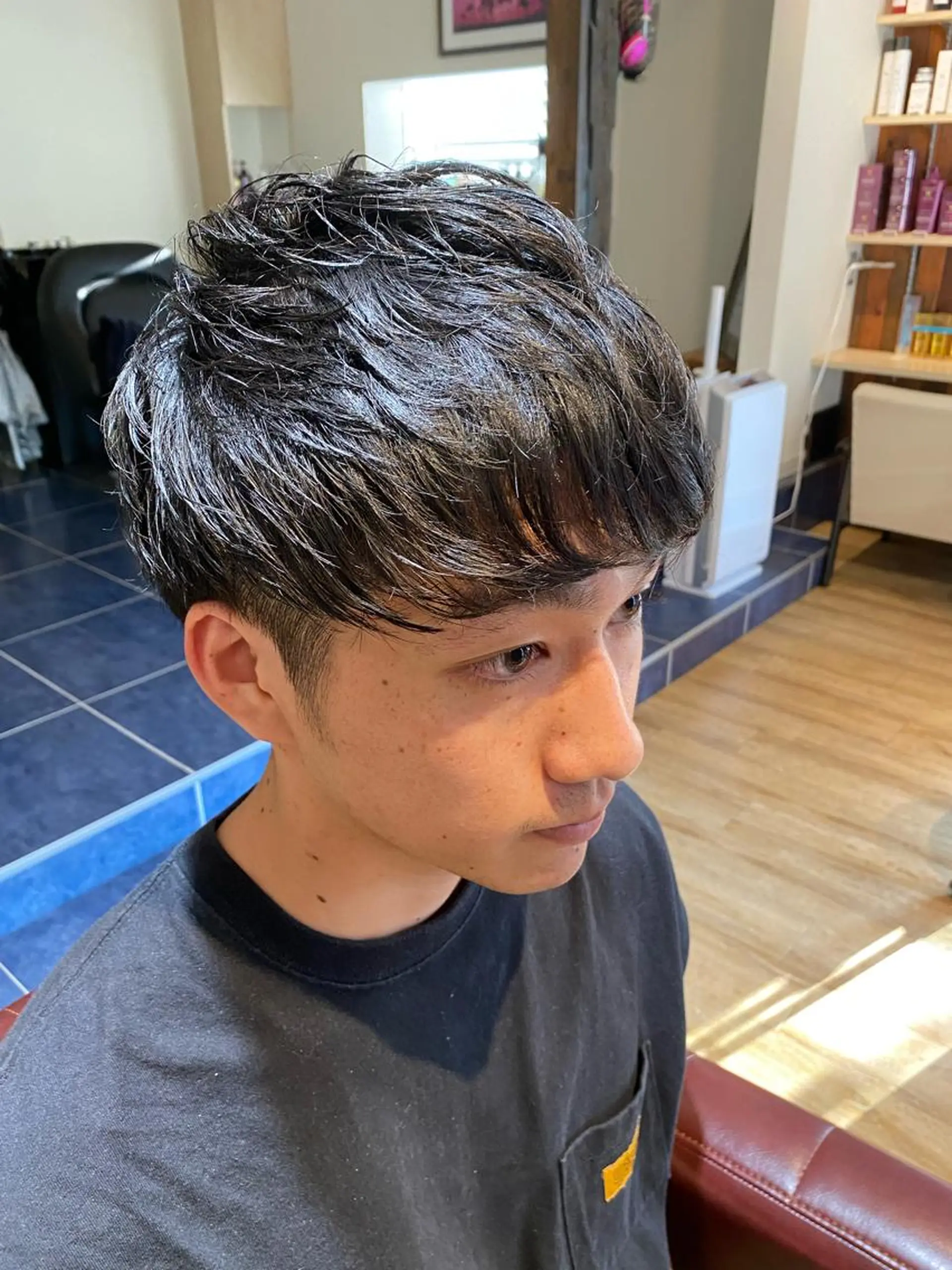 メンズ カット ICON所属・艶美髪マスター 店長✂︎YUKKEのヘアスタイル