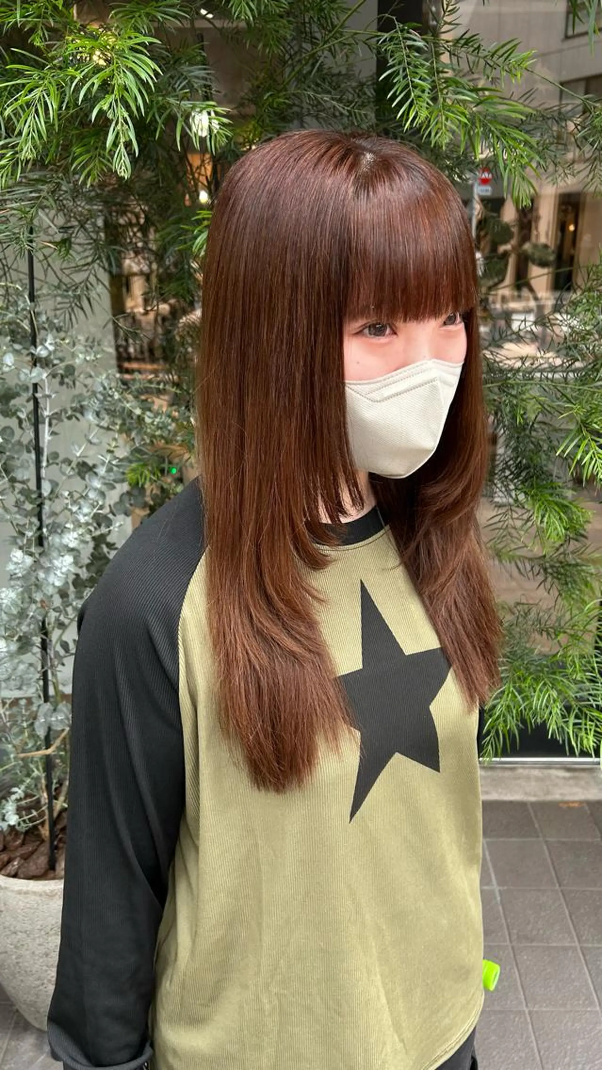 ロング カラー 個性派ネイル シノのネイルデザイン
