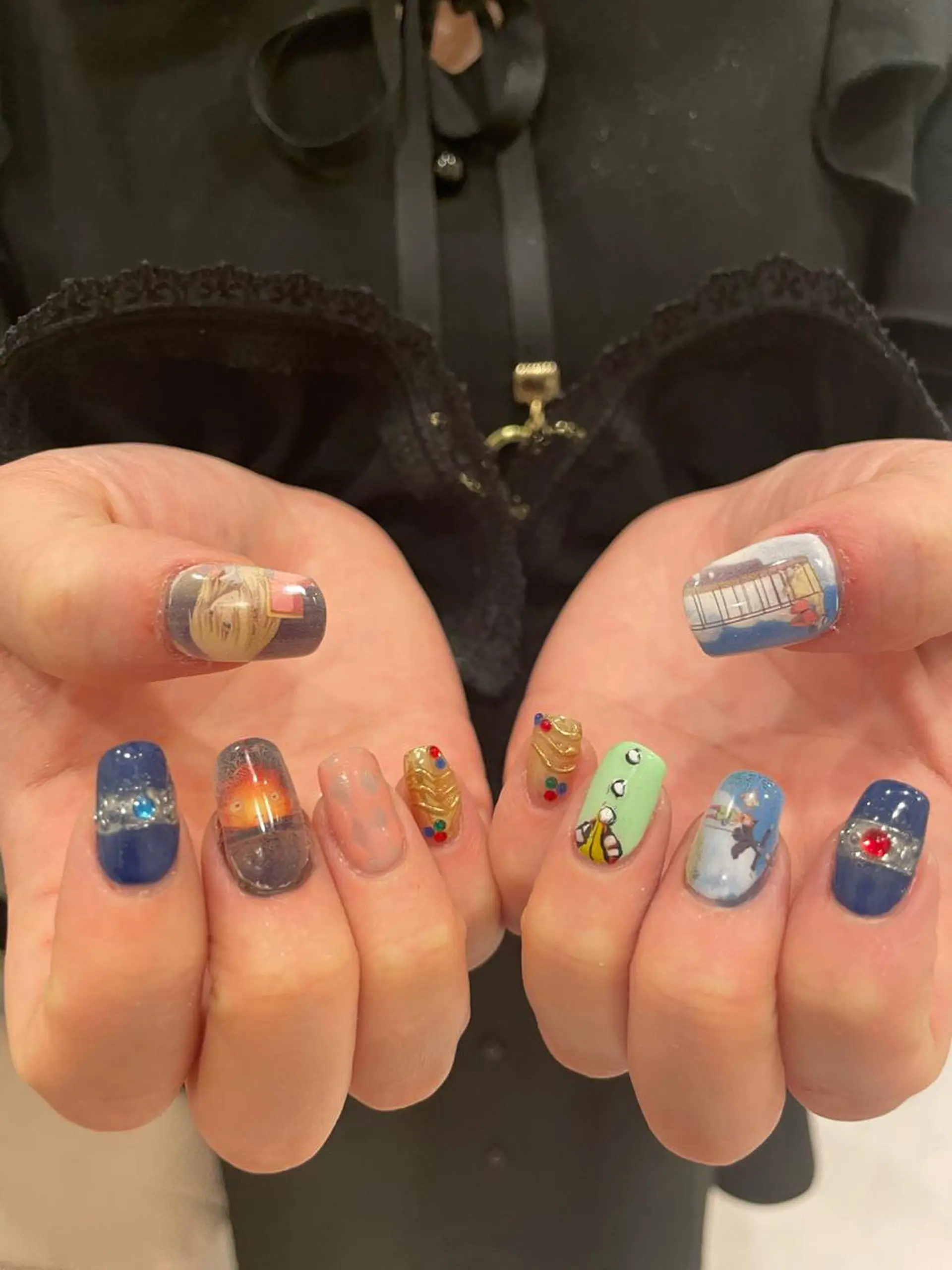 ネイル 束感まつ毛/ネイル/ LED♥KIRARAのマツエク・マツパデザイン