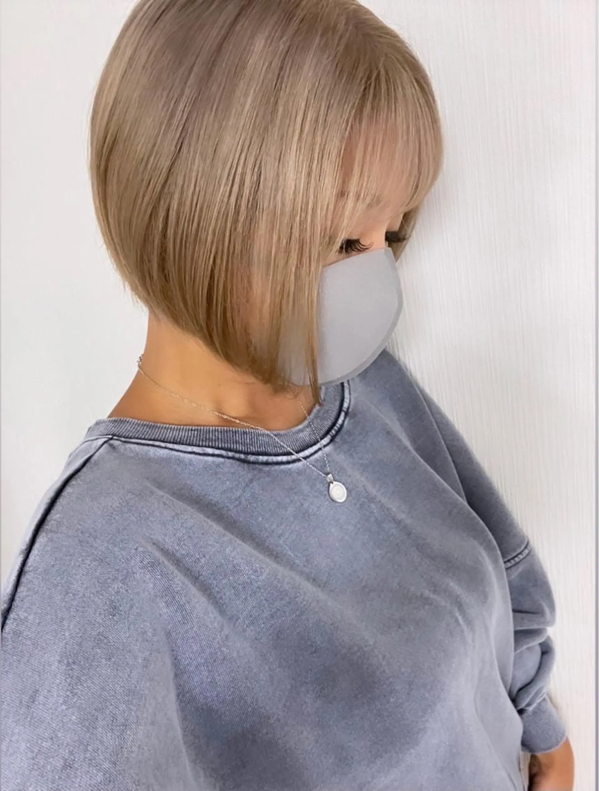 ショート カラー ヘアカラー トリートメント アンククロス kyokaのヘアスタイル