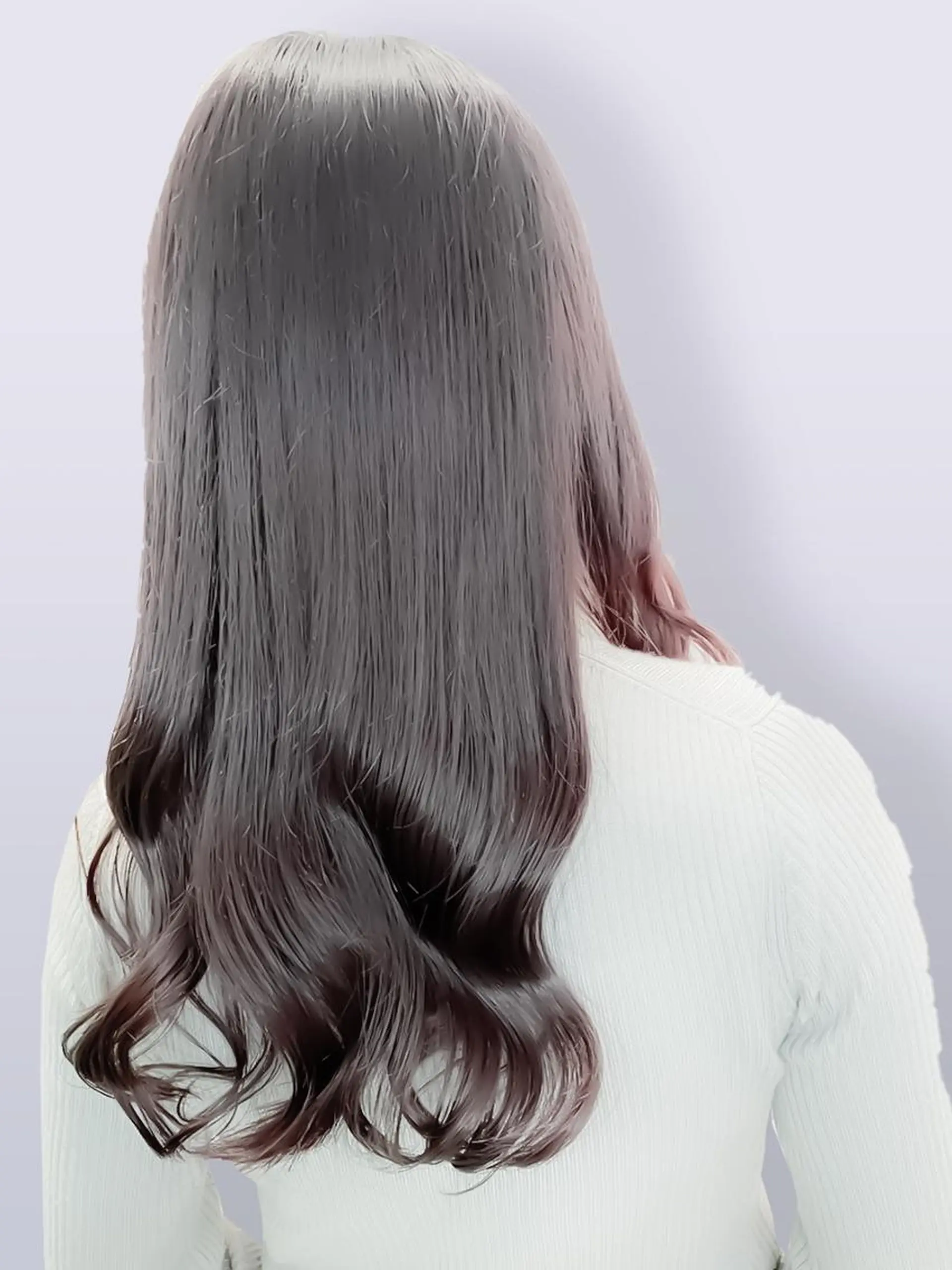 カラー ロング 透明感カラー ヘアカラー トリートメント 永岡 はるのヘアスタイル