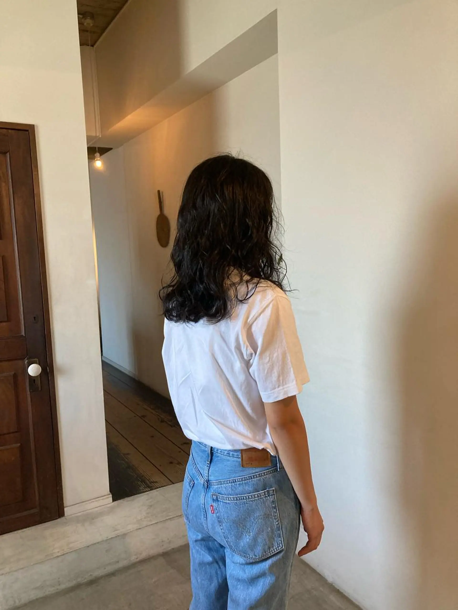 セミロング パーマ セミロングパーマ 前川 華恋 / room3のヘアスタイル