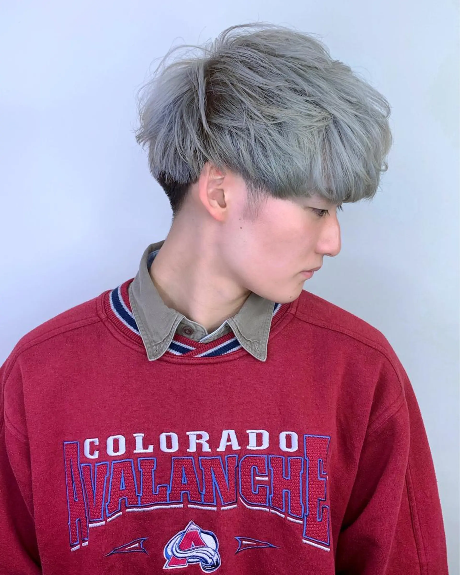 メンズ マッシュ 🤍デザインカラー 特化🤍HIROのヘアスタイル