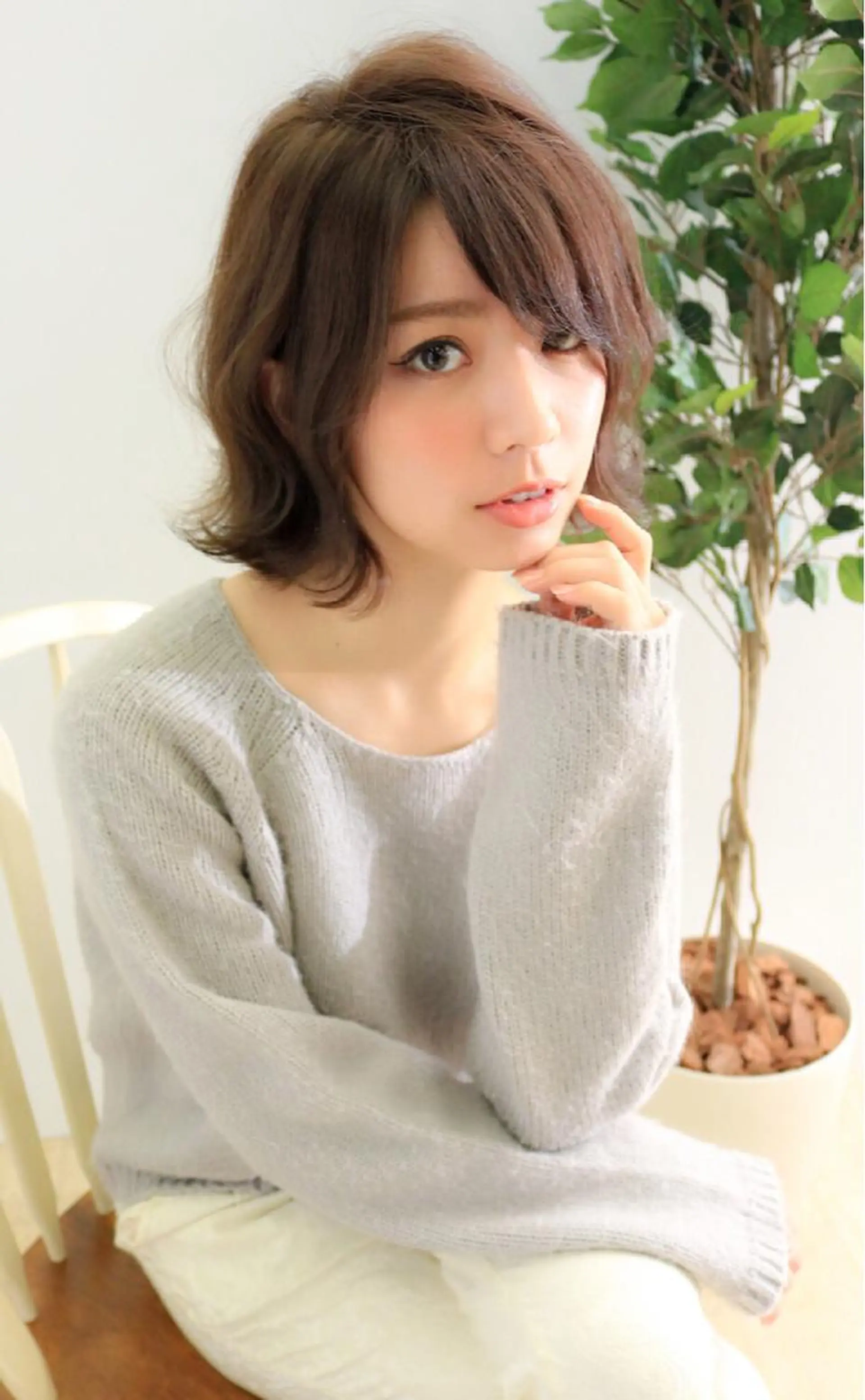 ショート カット ヘアカラー ☆ハイトーン口コミ◎ WiLL/京橋のヘアスタイル