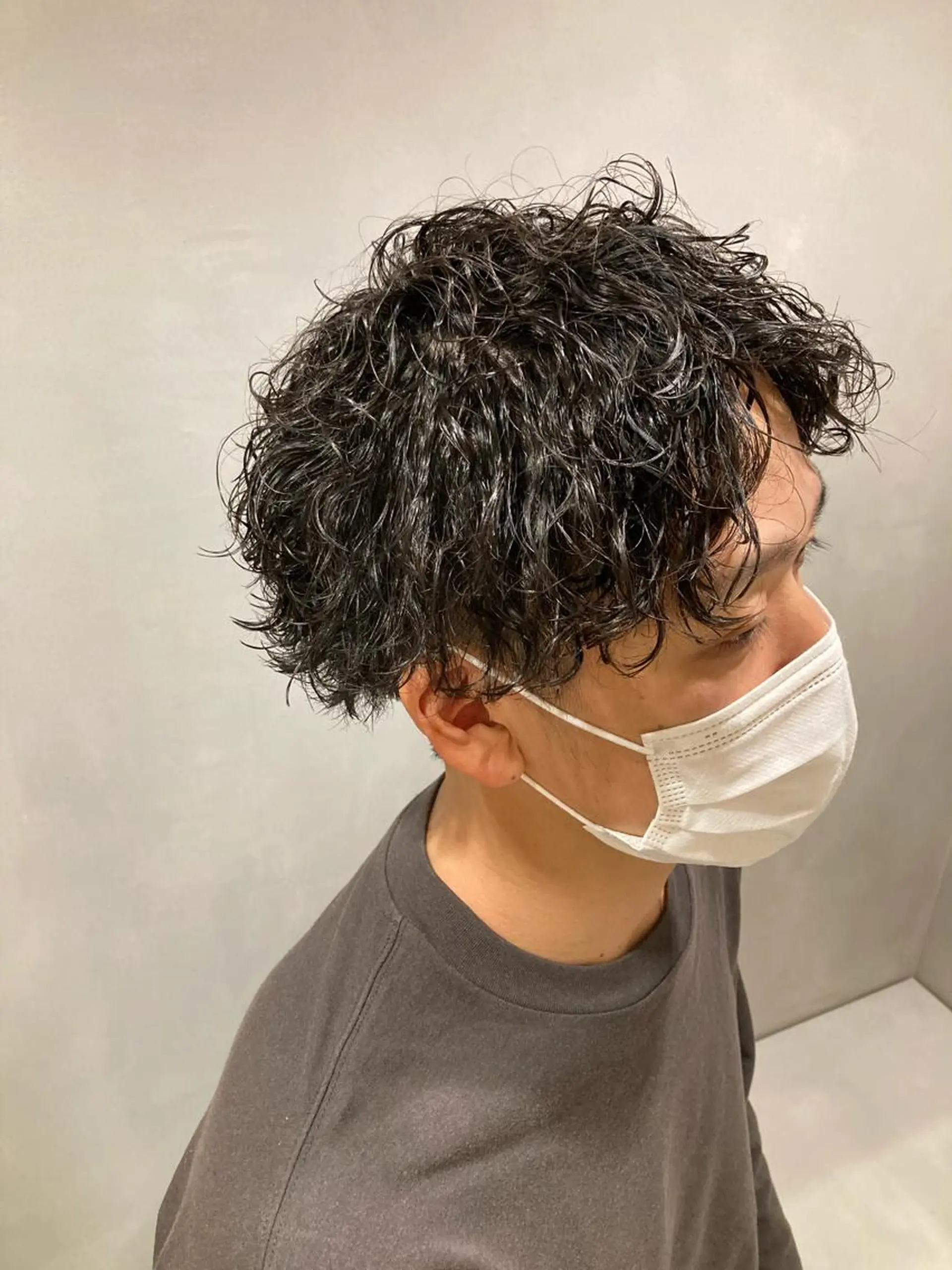 メンズ カット パーマ メンズ特化 TAKUYAのヘアスタイル
