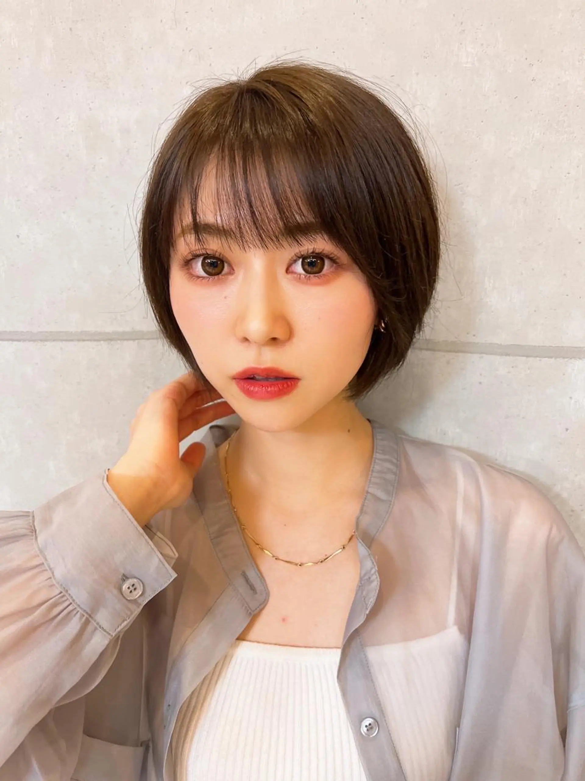 ショート カット ヘアカラー トリートメント less仙台所属・美髪専門美容師🏄 kazuレスlessのヘアスタイル