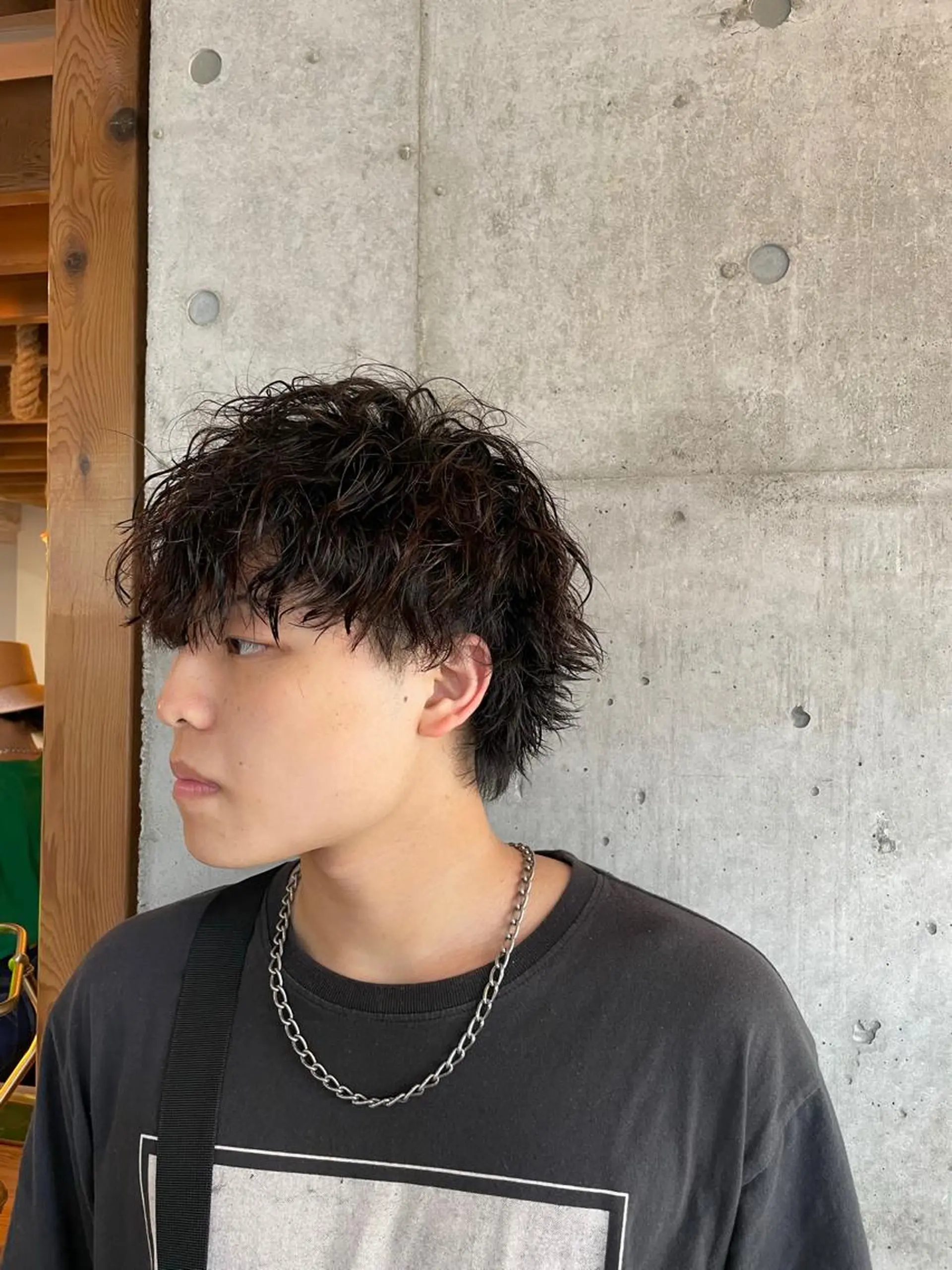 ショート パーマ メンズ カット パーマ トリートメント 🔥メンズ特化パーマ 🦖増田弘明🦖のヘアスタイル
