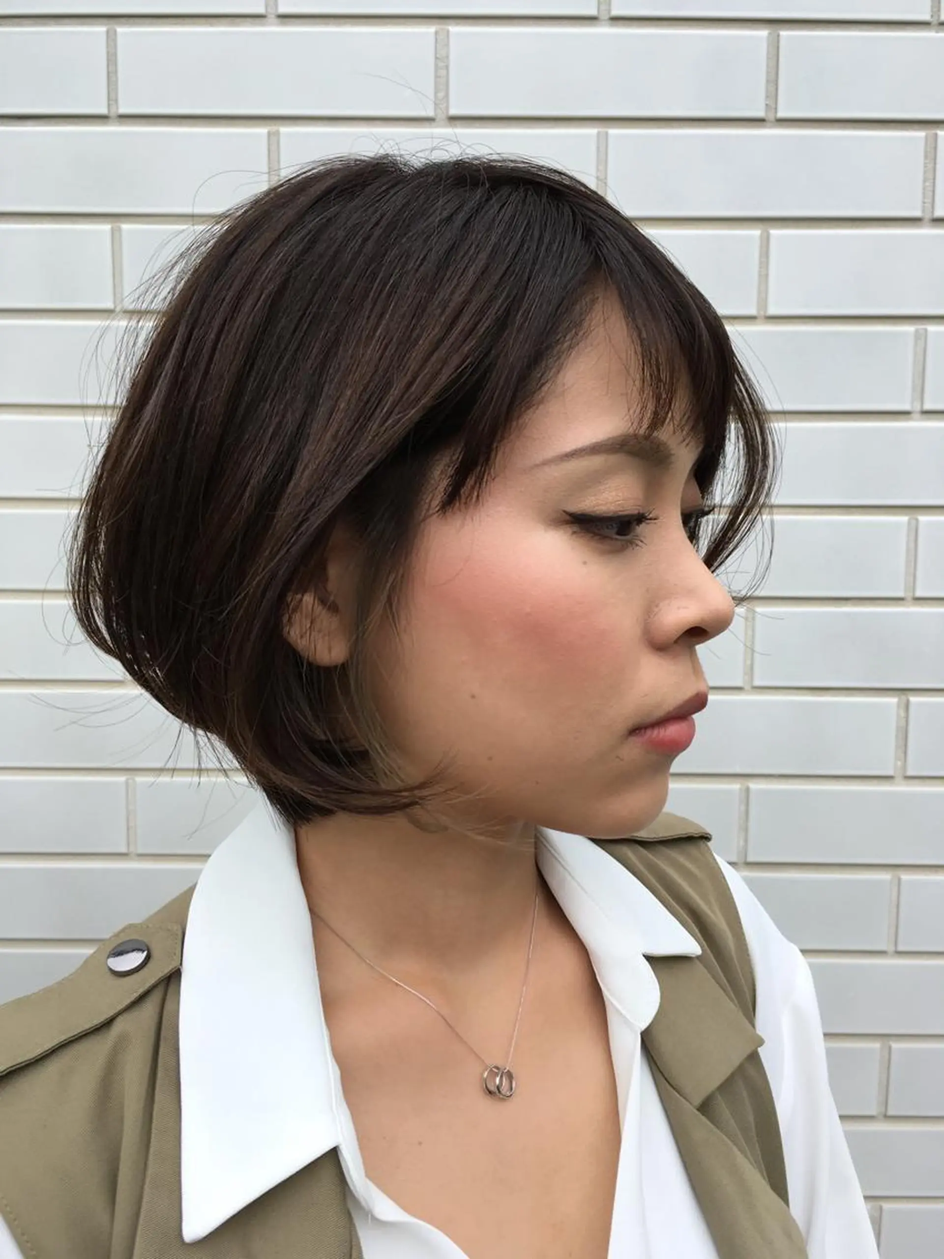 ショート カラー ショートボブ インナーカラー ボブ ショートヘア 小酒井 智洋のヘアスタイル