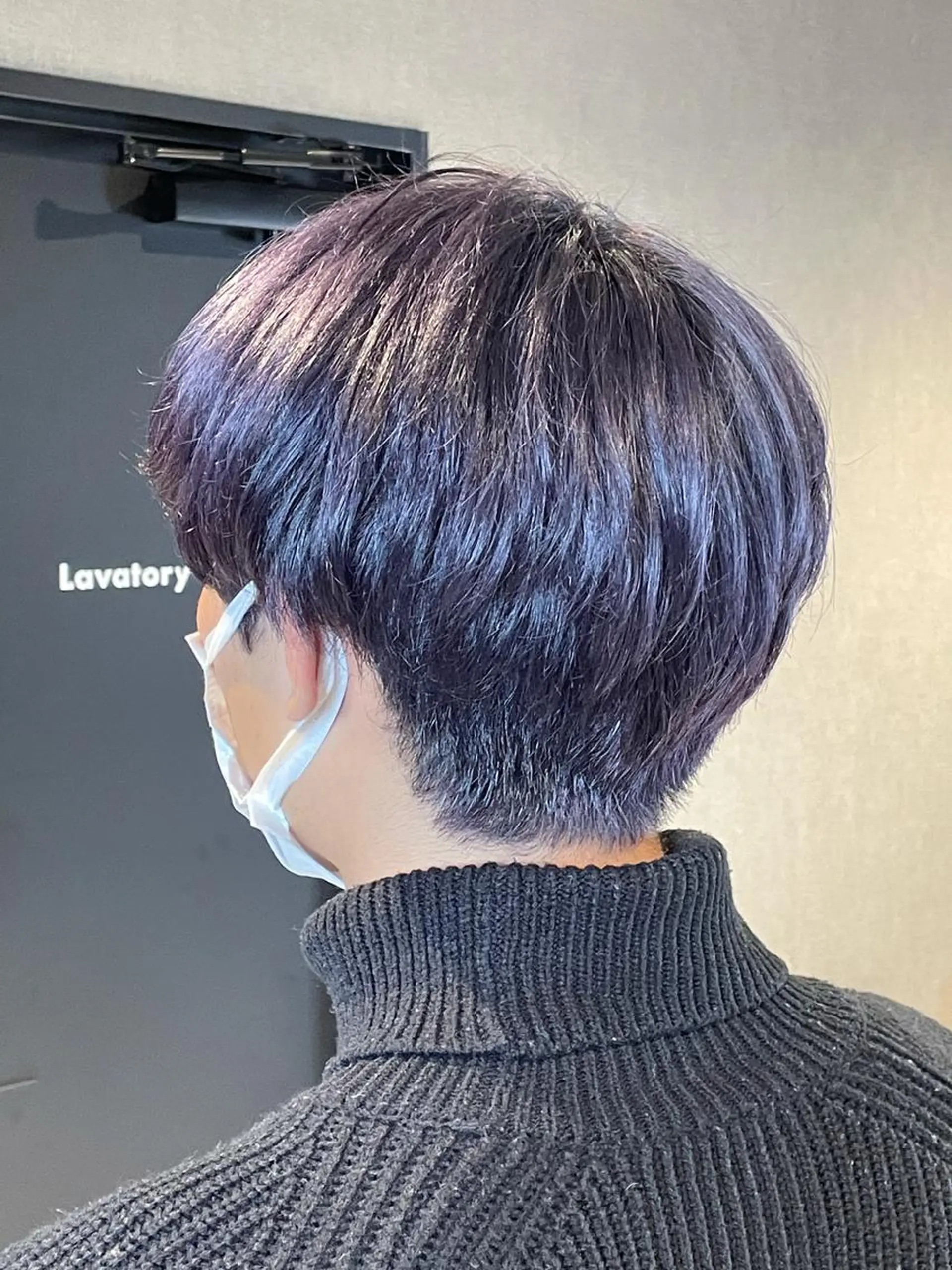 ショート カラー メンズ メンズパーマモデル 募集　サトチハルのヘアスタイル