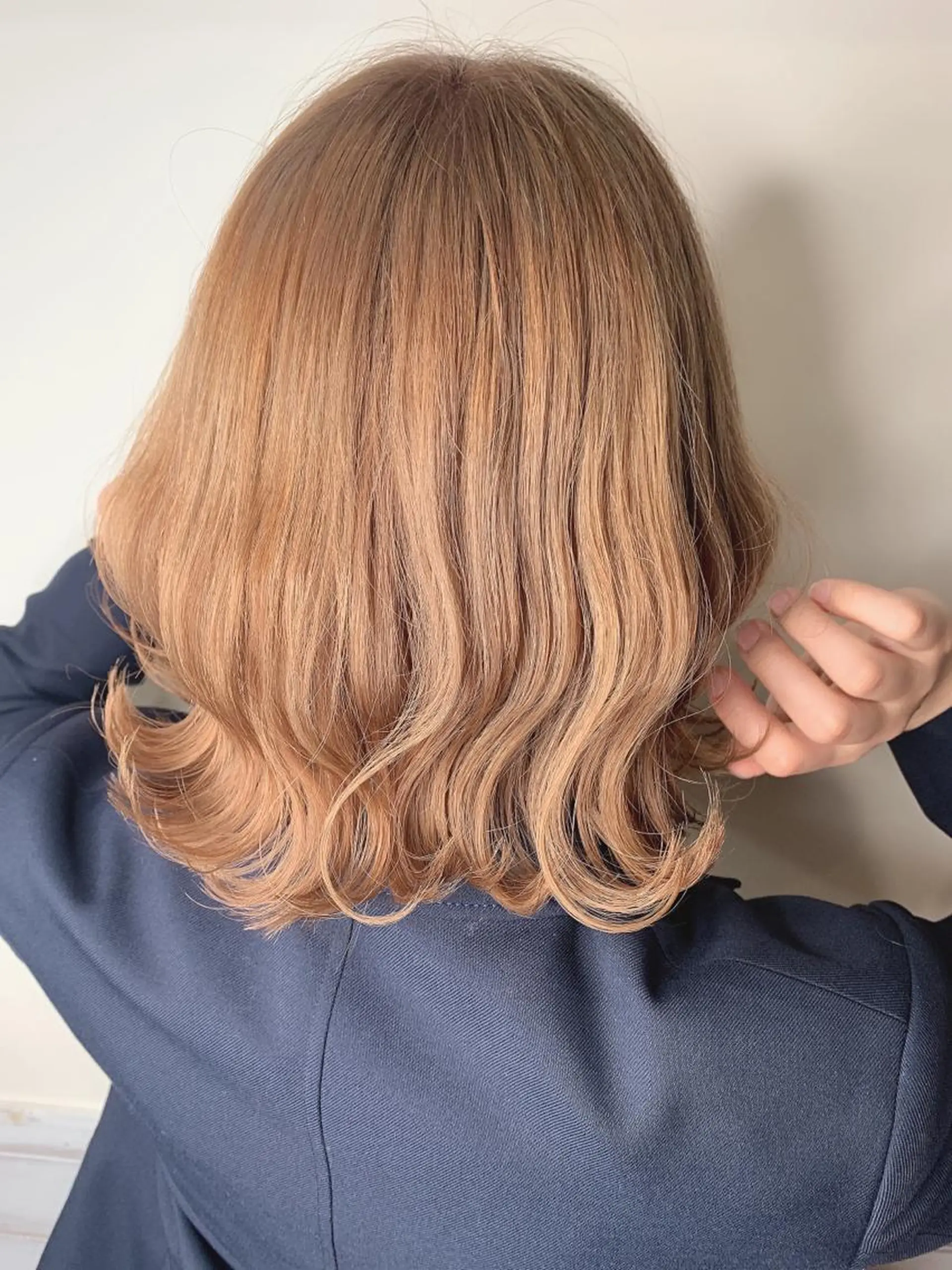 ミディアム カラー ヘアアレンジ 櫛部洸貴/ 髪質改善カラーのヘアスタイル