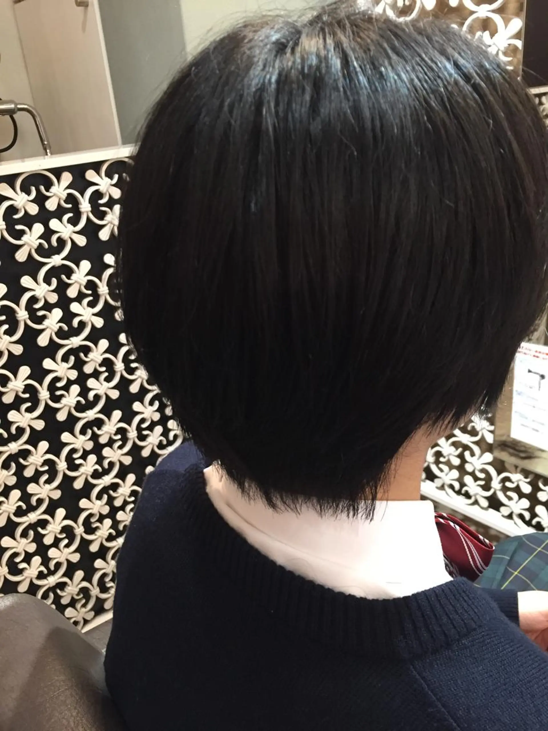 ショート カット トリートメント 髪質改善/痛ませ ないカラー/西村航大のヘアスタイル