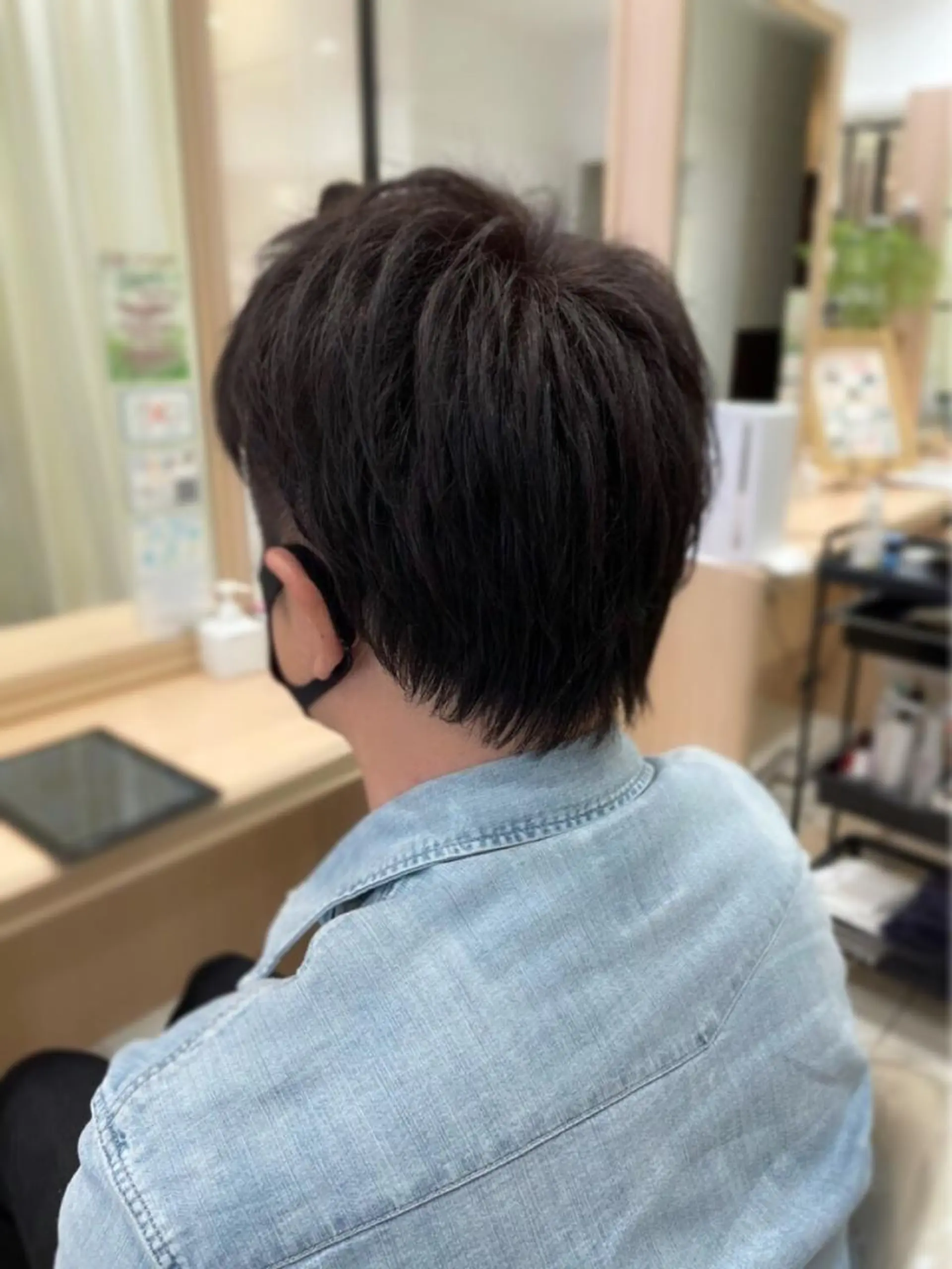 メンズ ヘアカラー 上村 夢斗のヘアスタイル