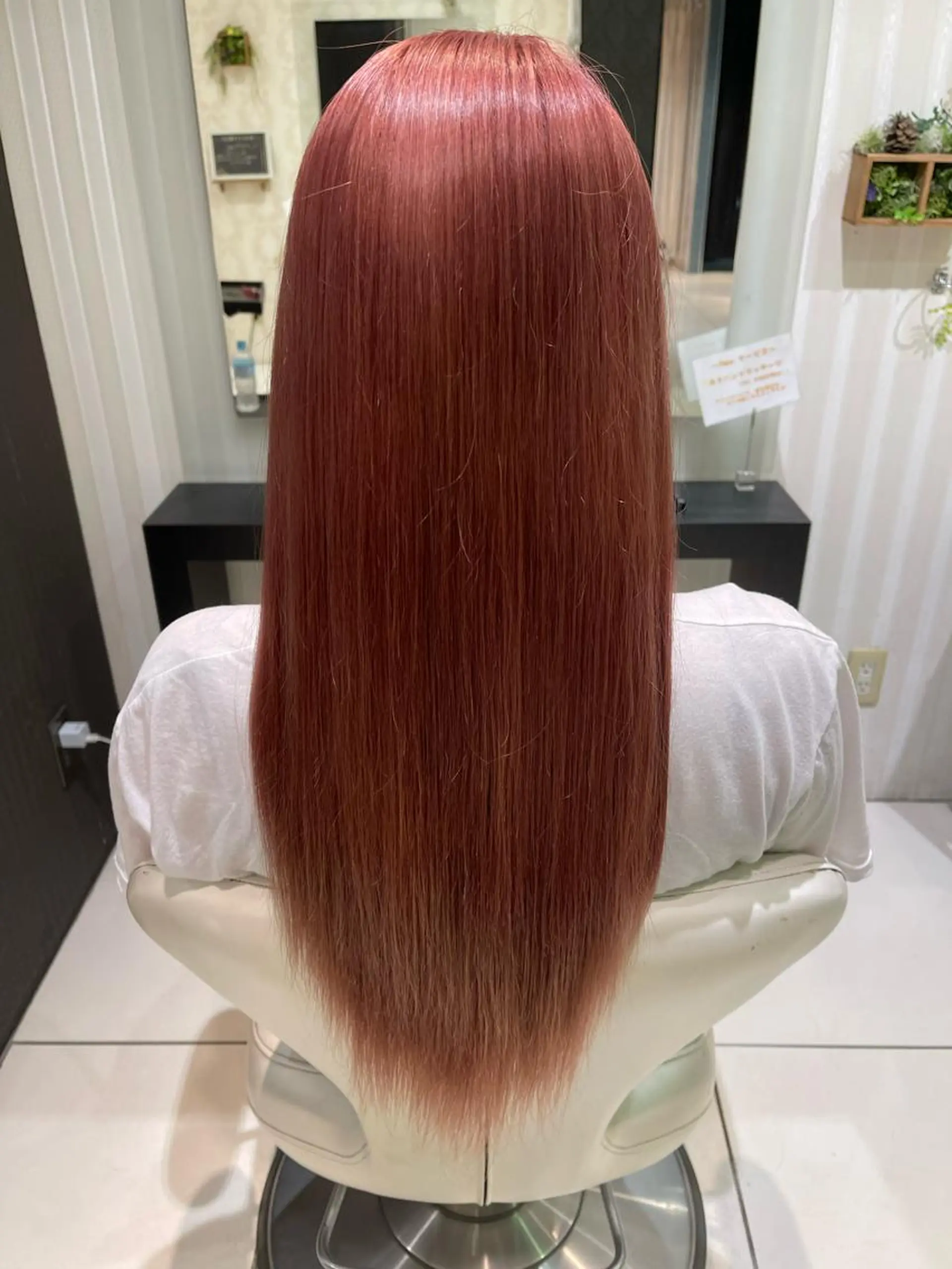 ロング カラー ピンクカラー ヘアカラー .*･ﾟカラーリスト .ﾟ･*.みおのヘアスタイル