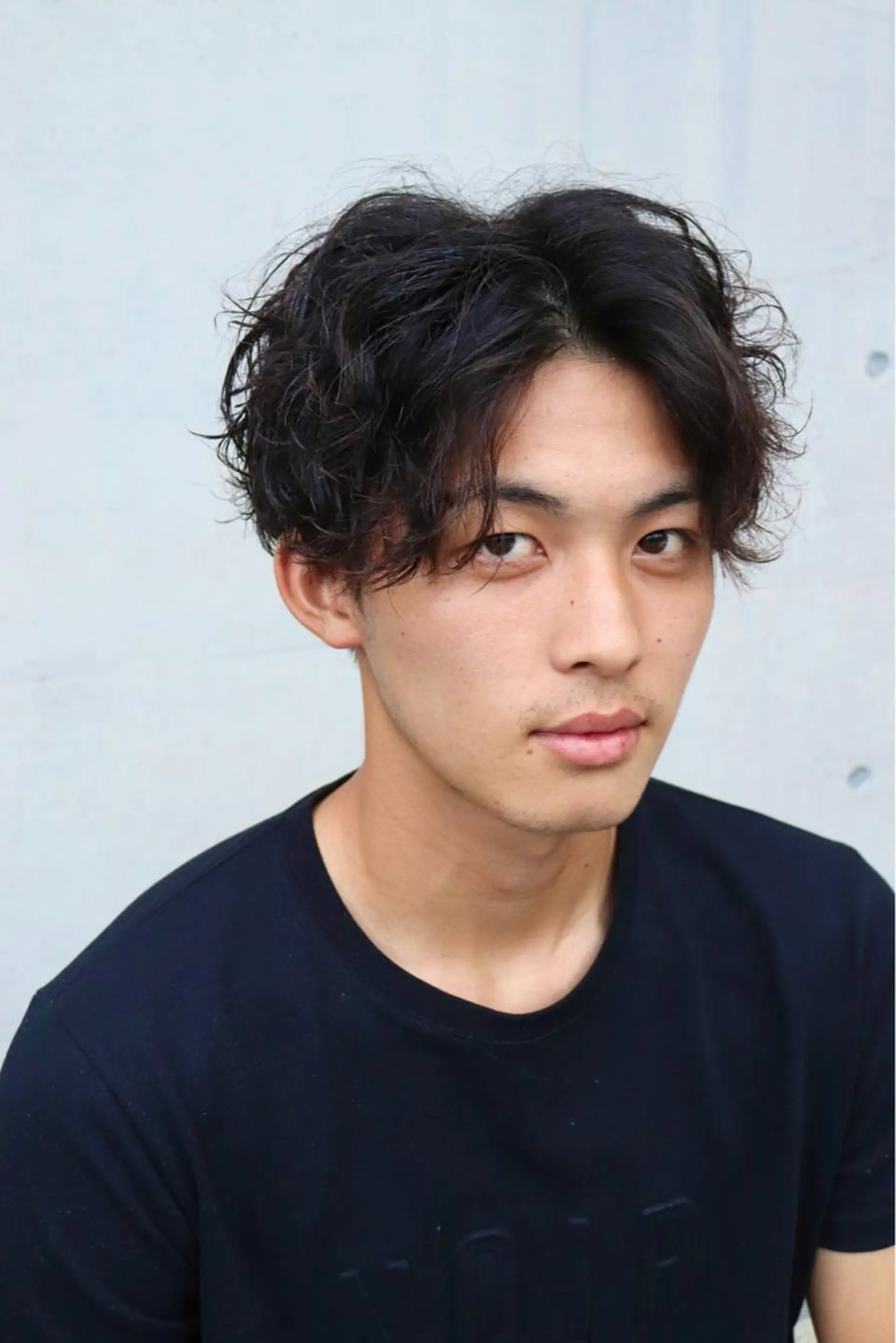 メンズ センターパート カット パーマ AUTHENTIC private mens hair salon所属・完全個室マンツーマン メンズサロン草野貴樹のヘアスタイル