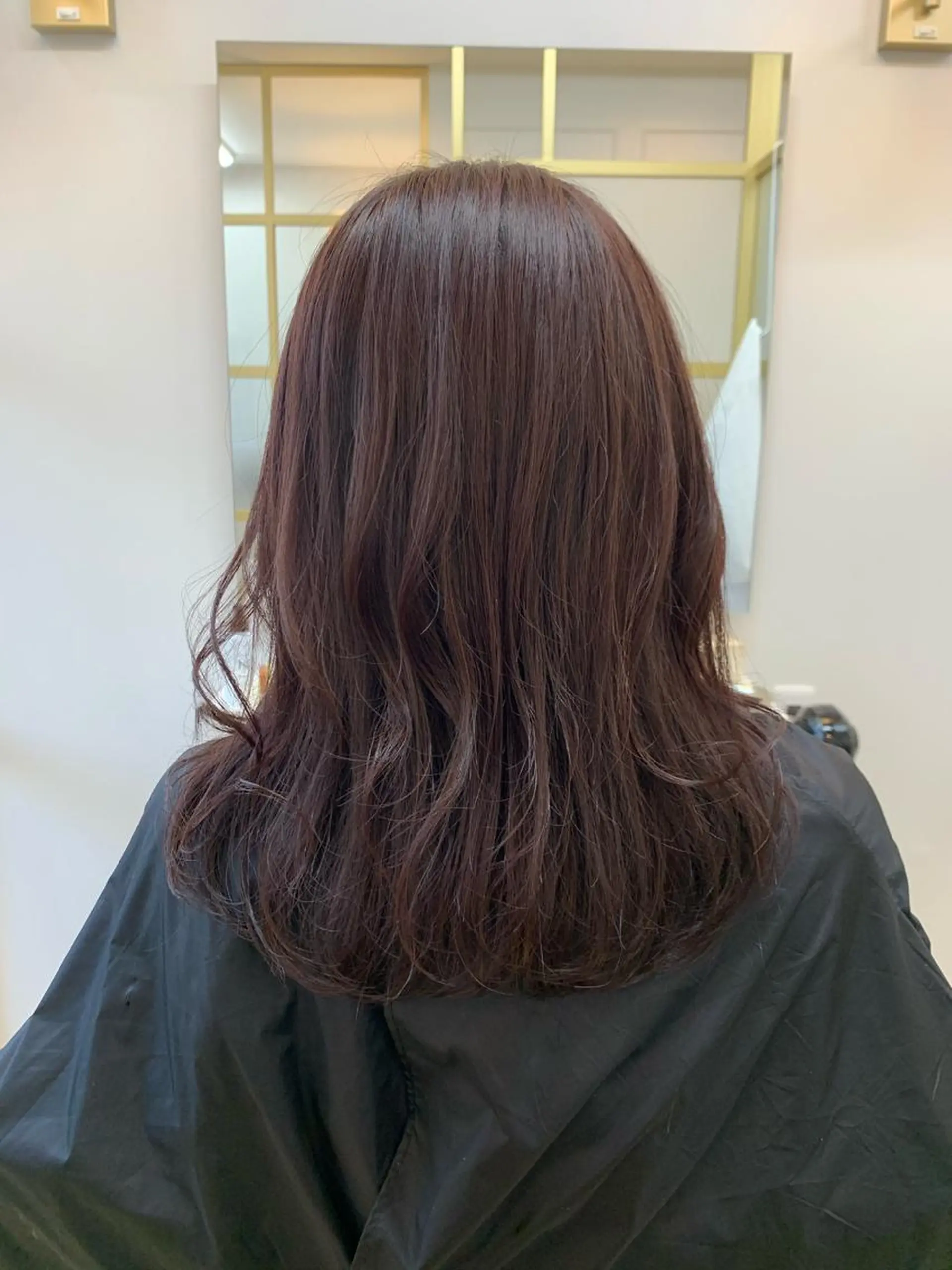ロング カラー ブラウンカラー ピンクカラー ピンクブラウン ECLART milia【髪質改善 個室サロン】所属・MIHO /のヘアスタイル