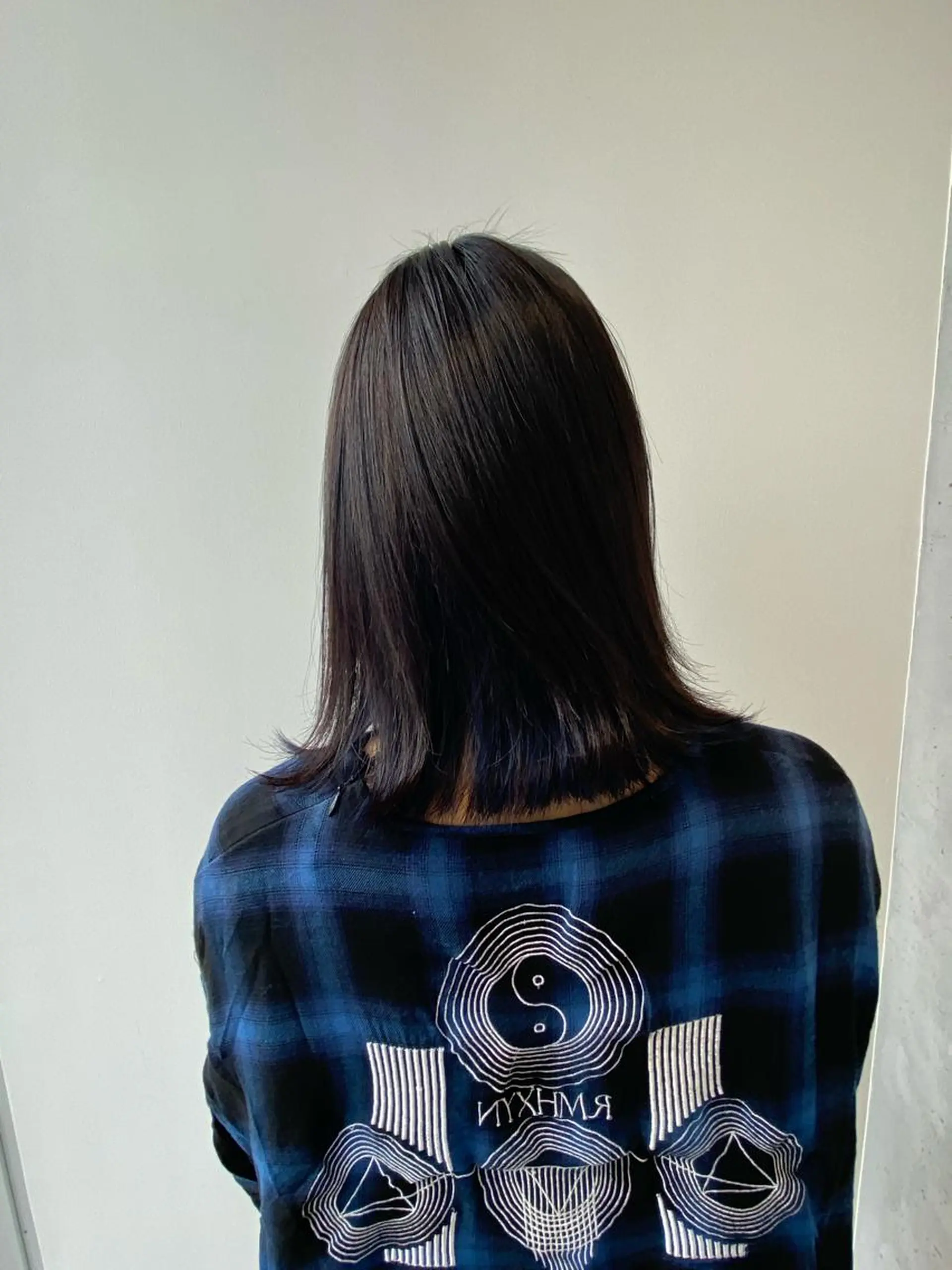 ミディアム カラー ヘアアレンジ 【艶髪×韓国風】 毛流れ職人 RYOのヘアスタイル