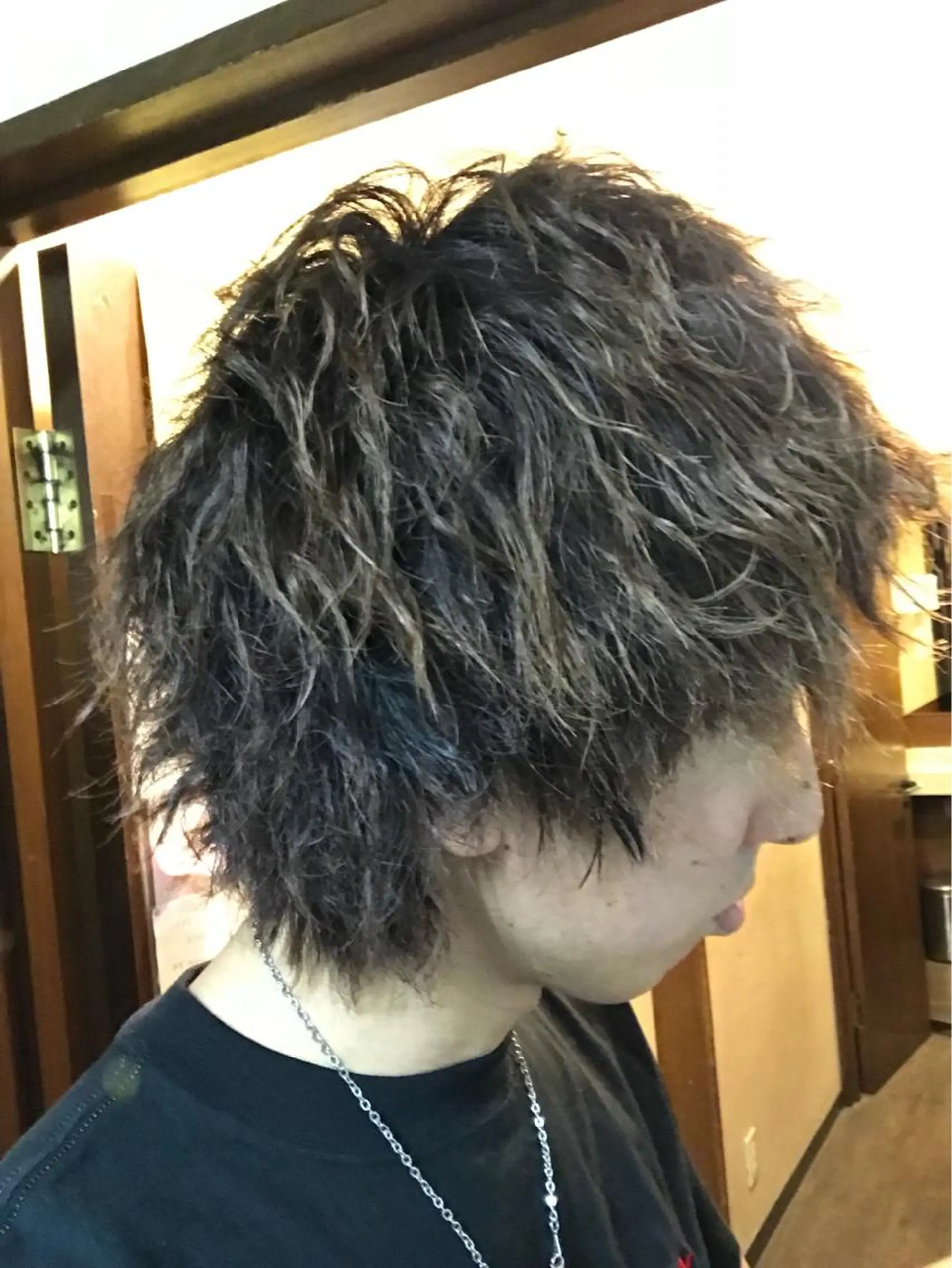 ミディアム パーマ メンズ カット パーマ SHIAN立川　及川 17時〜限定のヘアスタイル