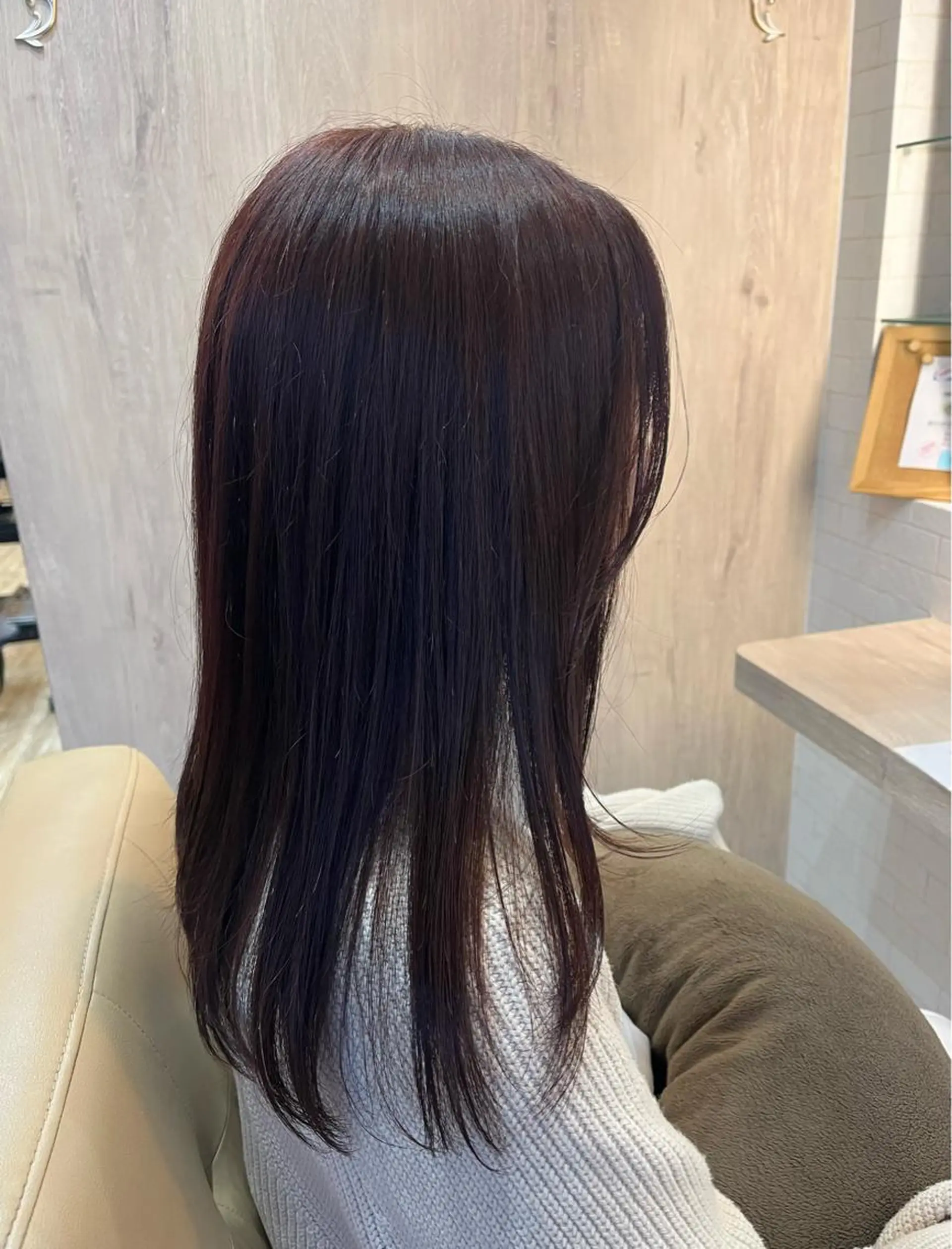 セミロング カラー gabi hair LOOB所属・hina ✂︎のヘアスタイル