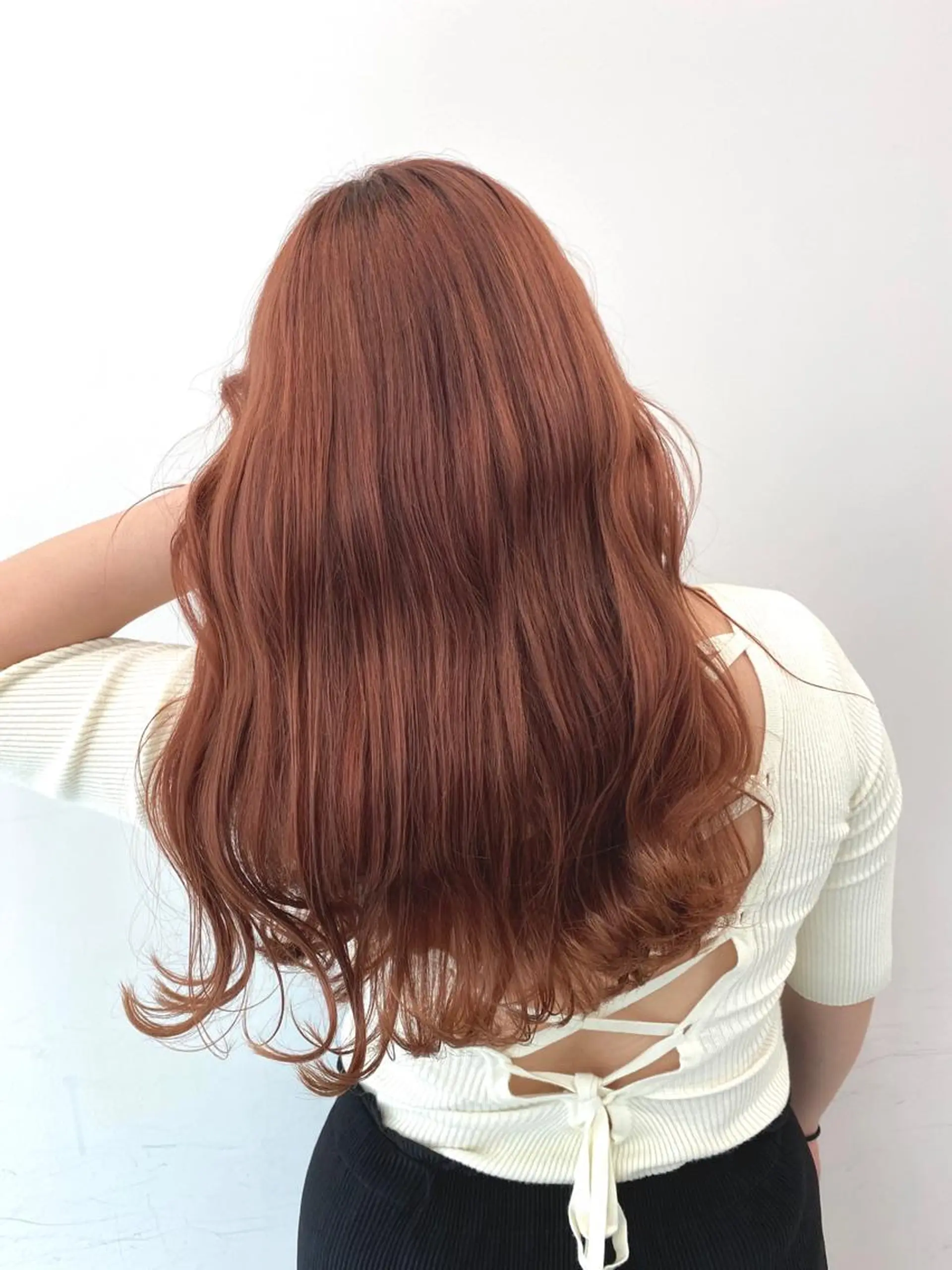 ミディアム カラー インナーカラー ラベンダーカラー オレンジ ピンクカラー 韓国風ヘア ヘアカラー トリートメント momo所属・メンズヘアメイク 🩵Mayuki🩵のヘアスタイル