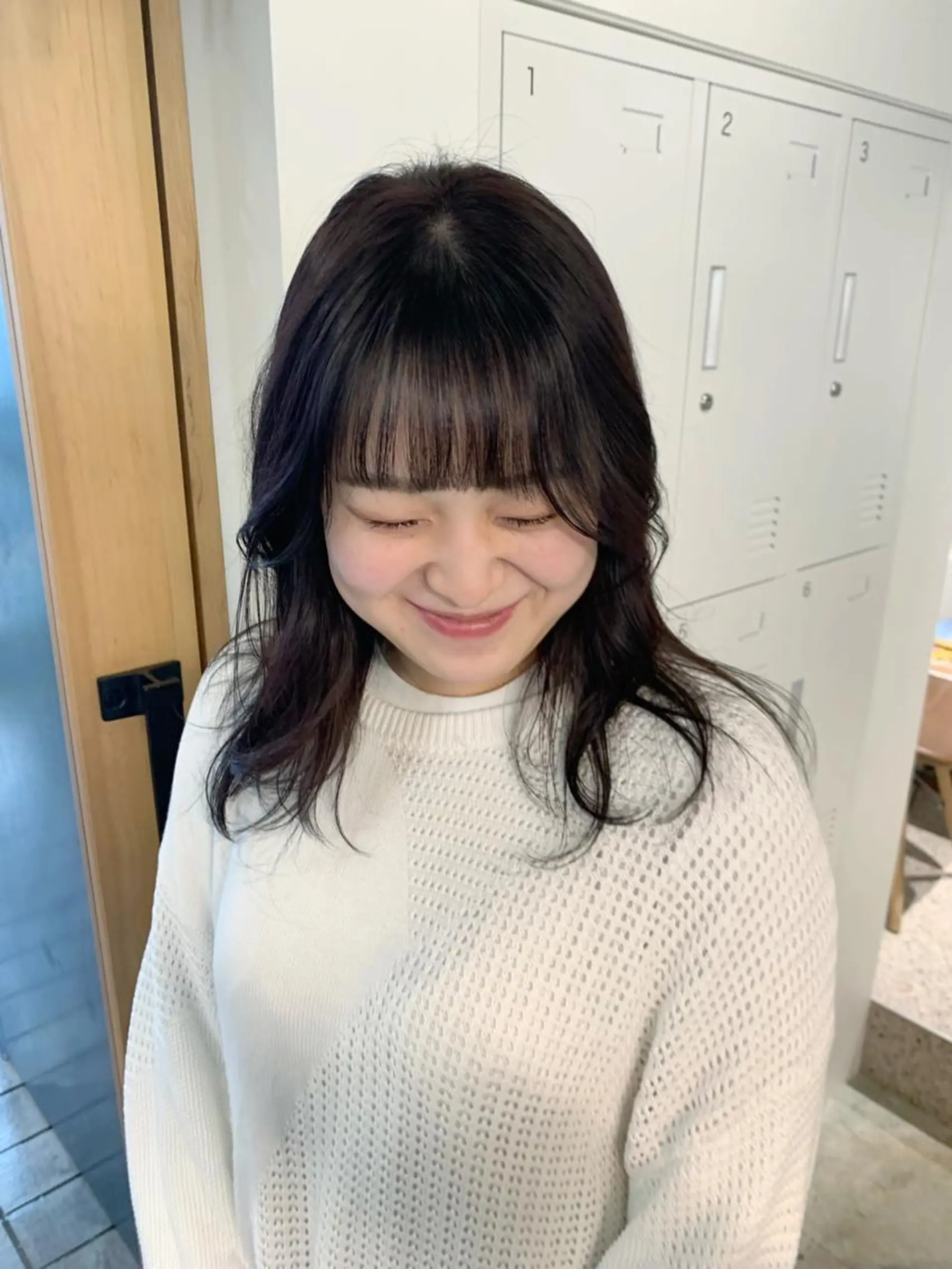 ミディアム カラー ヘアカラー TONUKOA RUA下北沢店【トヌコア ルア】所属・丸山璃子 /パーマ/レイヤーのヘアスタイル