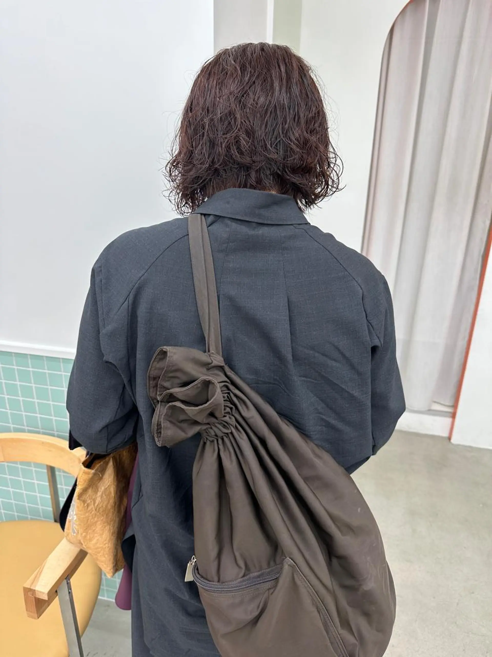 ショート パーマ ボブ カット パーマ トリートメント ボブ/レイヤー/ケア パーマ/リュウタのヘアスタイル