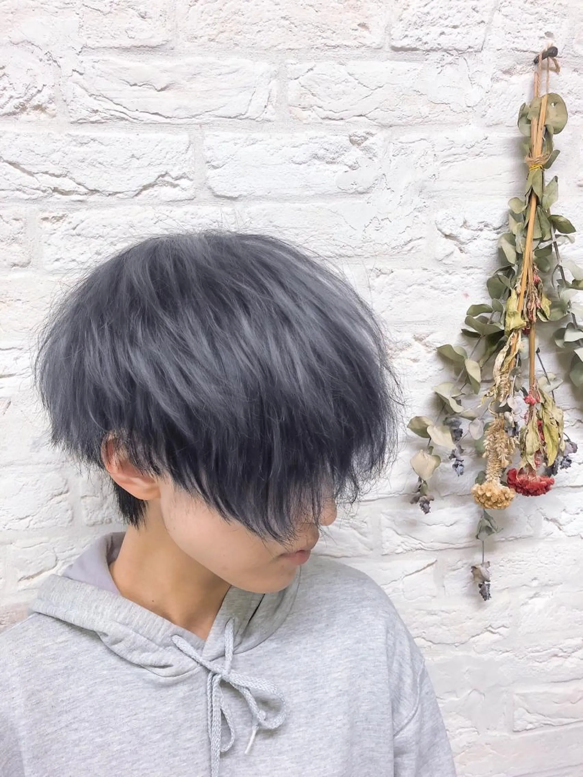 ショート カラー グレージュ カット ヘアカラー トリートメント ヘッドスパ 当日予約⭕️ keng.のヘアスタイル