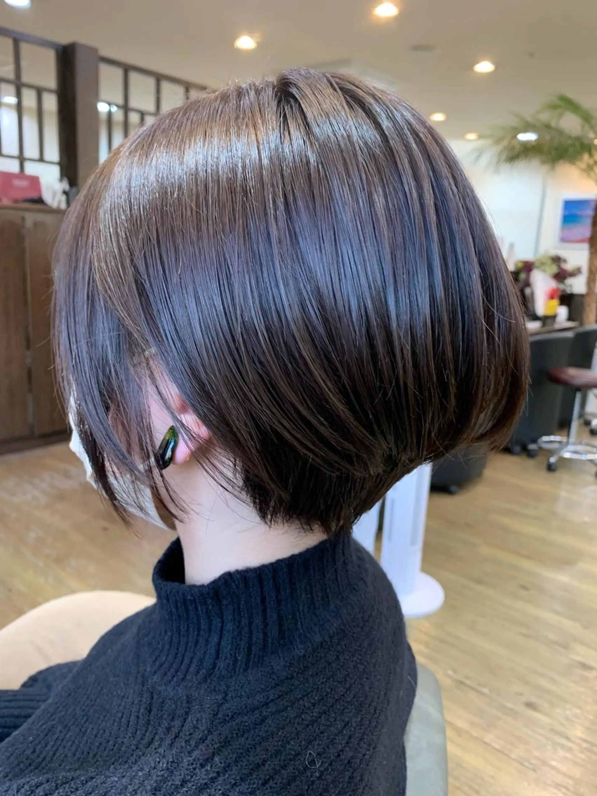 ショート カラー カット ヘアカラー トリートメント 中野  淳のヘアスタイル