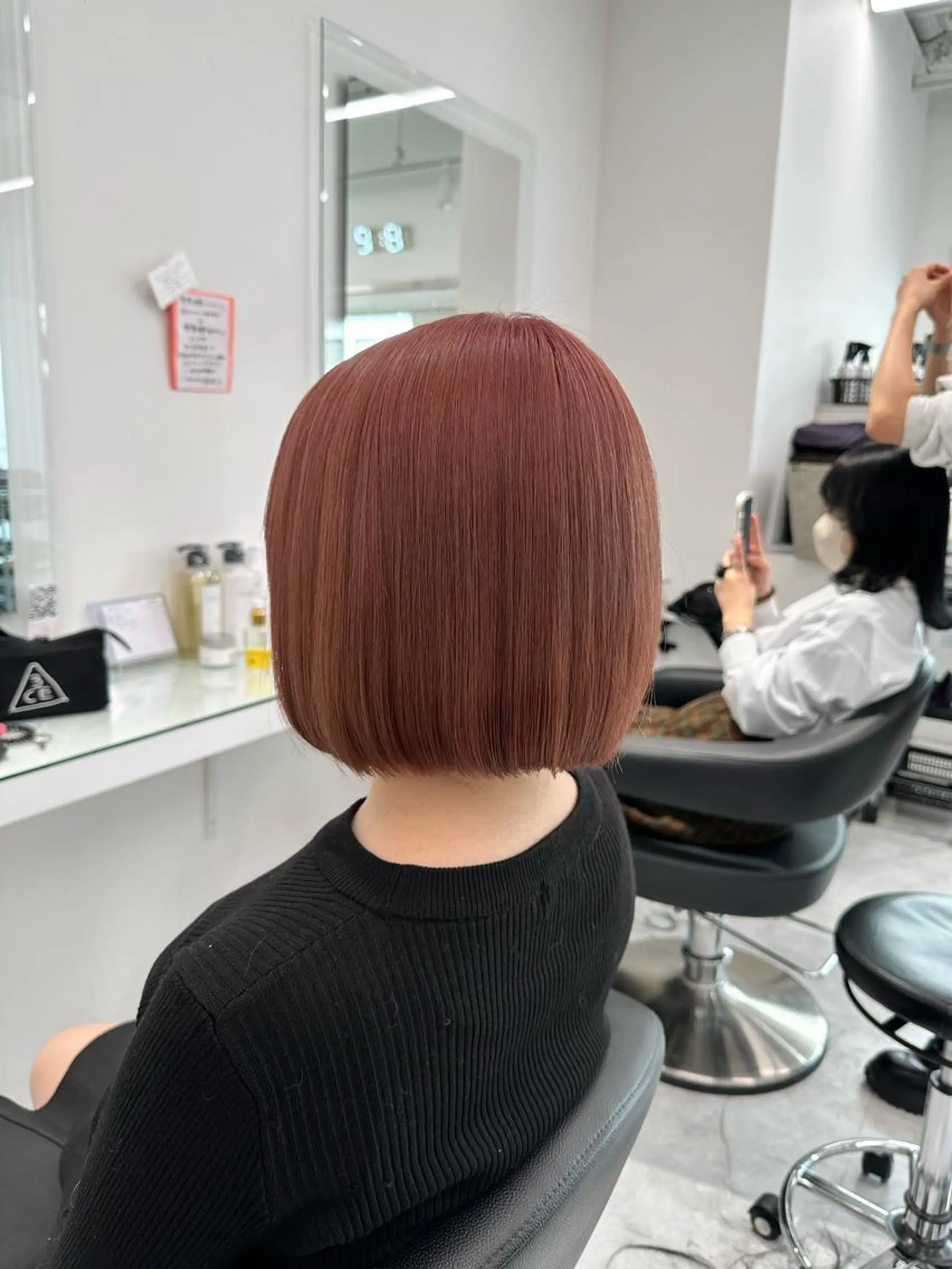 カラー マンツーマン/原宿/ 透明感カラー⭐️のヘアスタイル