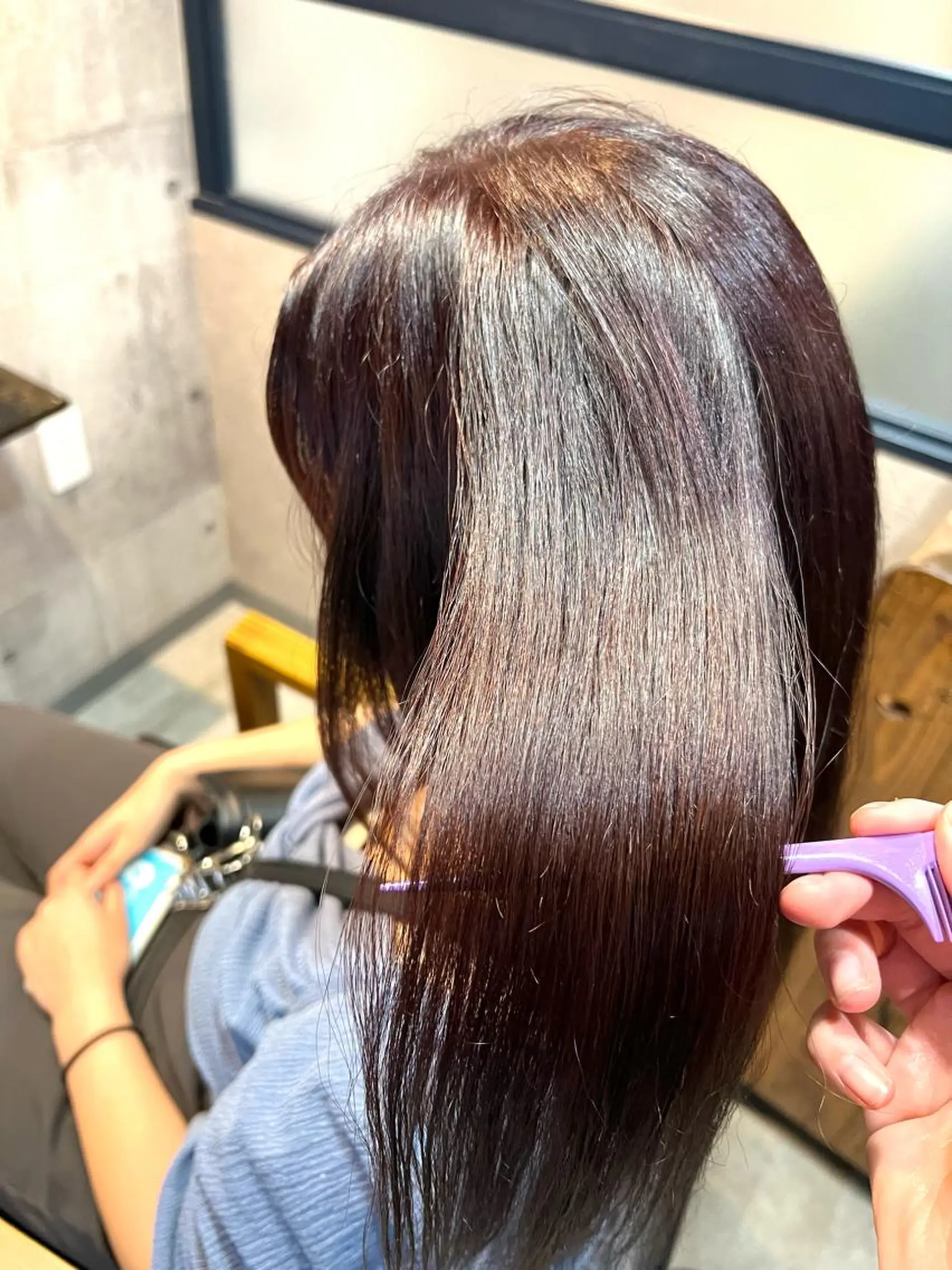 ロング カラー 髪質改善🫧‪ りこのヘアスタイル