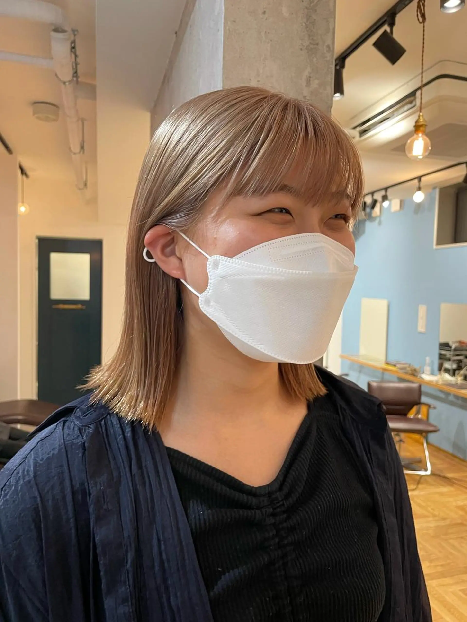 ショート カラー パーマ ヘアアレンジ ネイル マツエク・マツパ Miku /ブリーチ/ボブのヘアスタイル