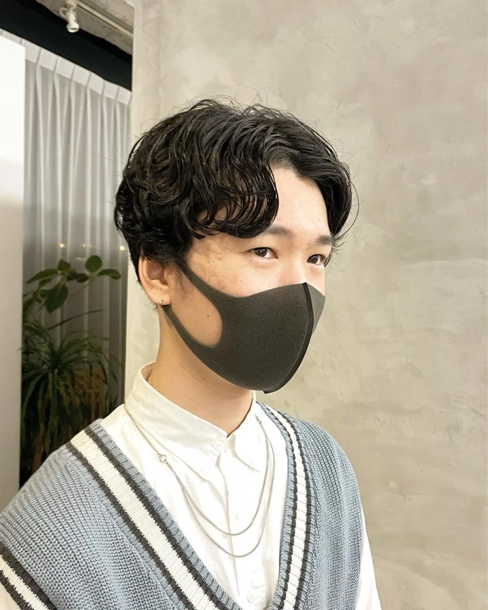 パーマ メンズ Saki サキのヘアスタイル