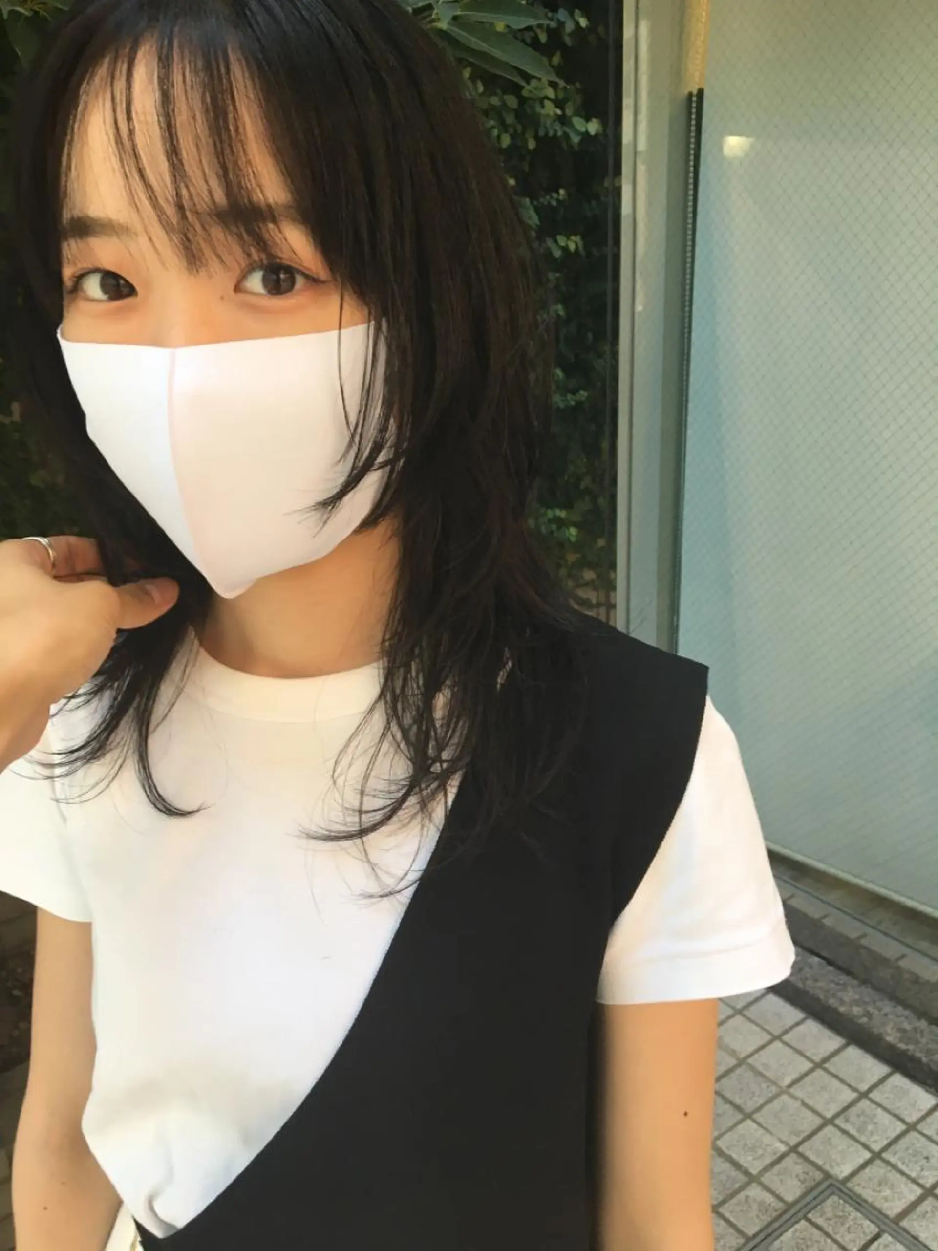 ミディアム カラー 永田〈店長#レイヤー #ウルフ#ハイトーンのヘアスタイル