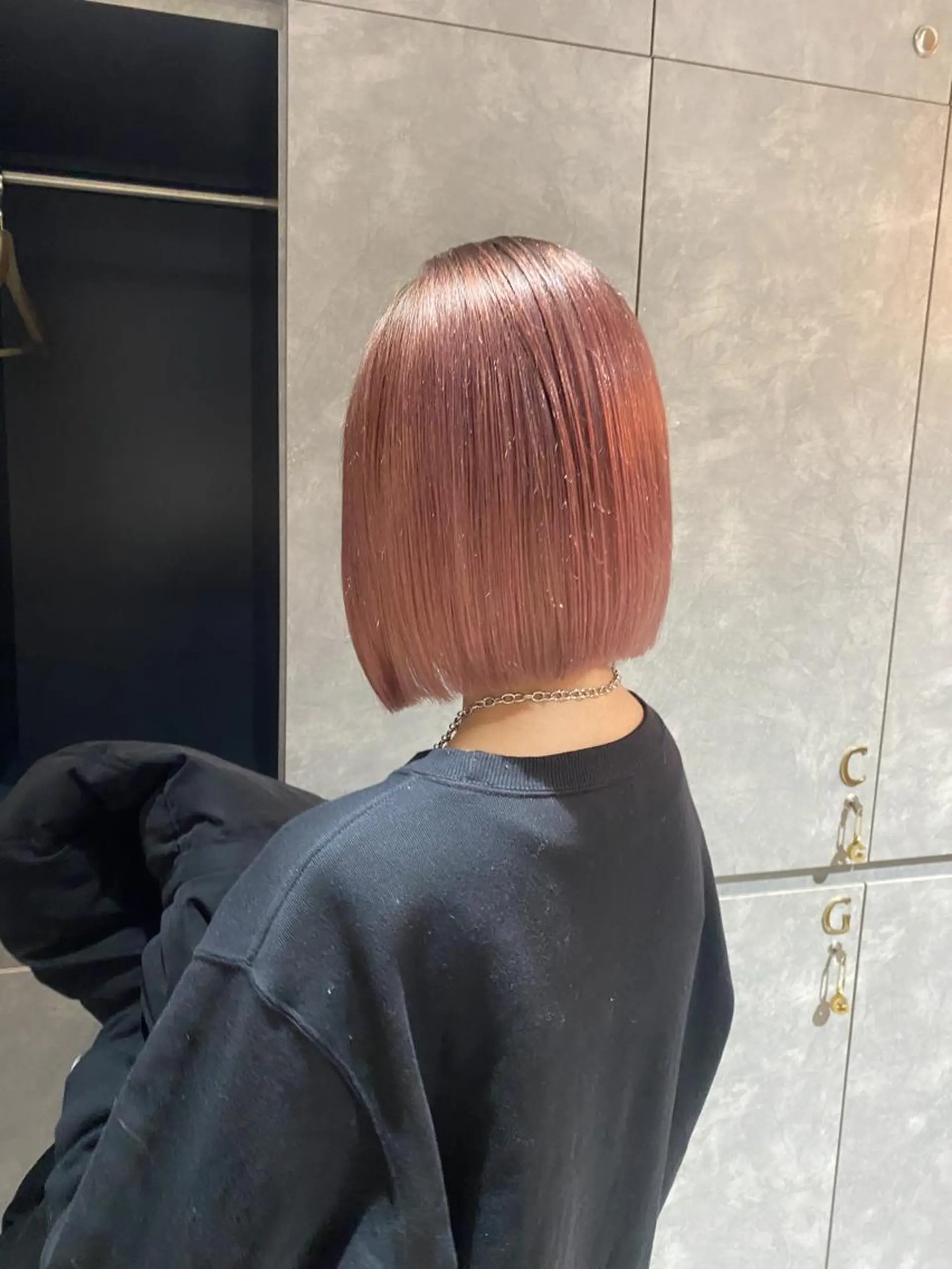 ミディアム LAME所属・RU NAのヘアスタイル