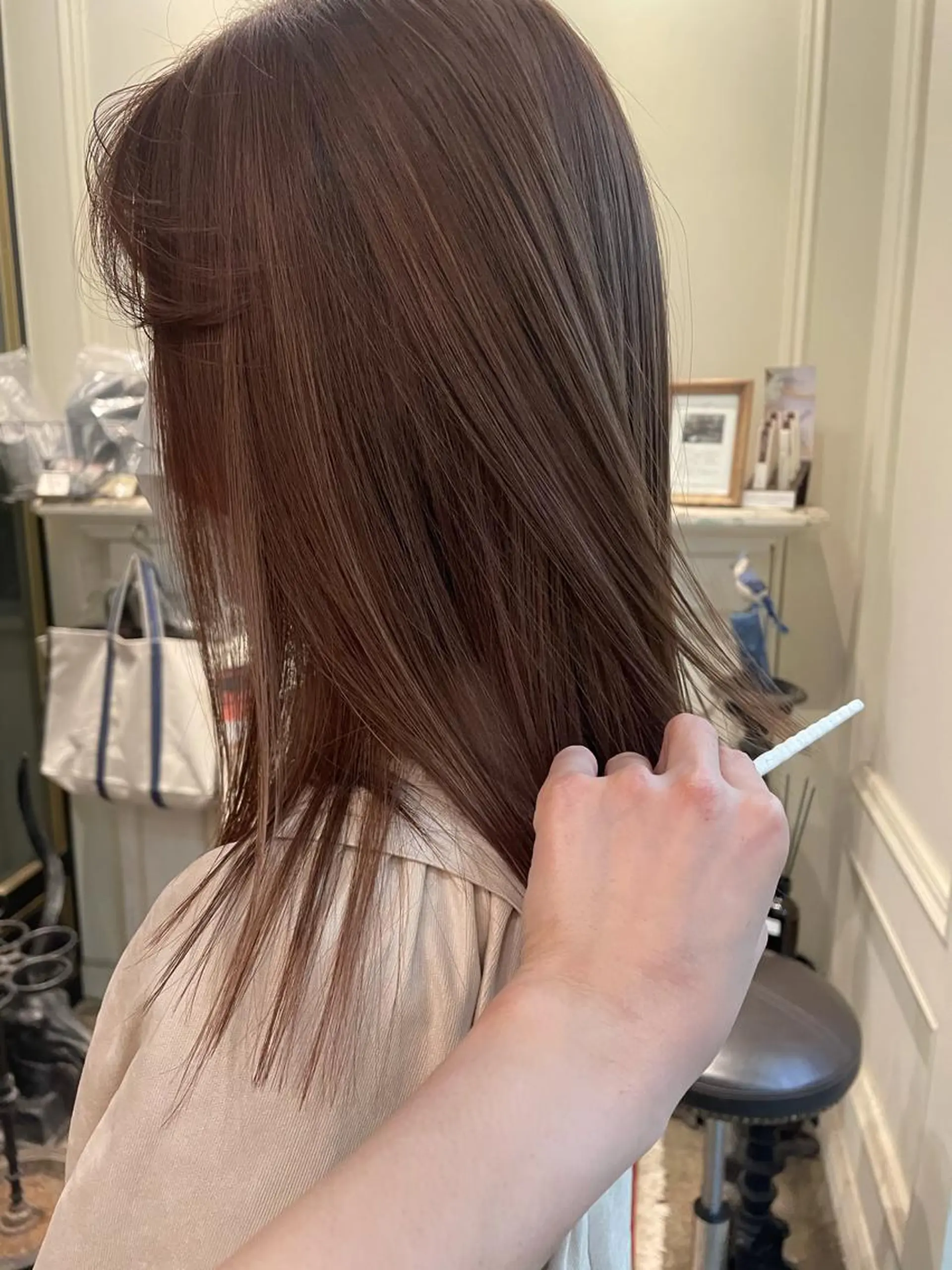 ロング カラー ハイライトカラー ハイライト classic 新横浜所属・大人girly🛋️ 🤍yukakoのヘアスタイル