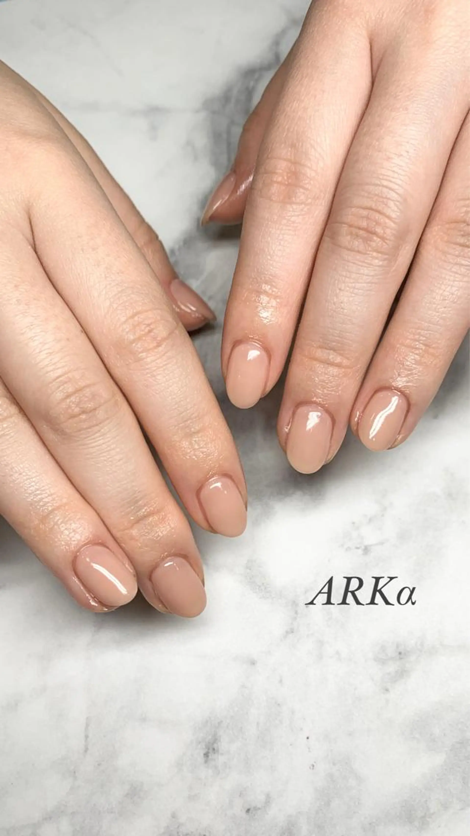 ショート ネイル ハンドネイル Nailsalon ARKαのネイルデザイン