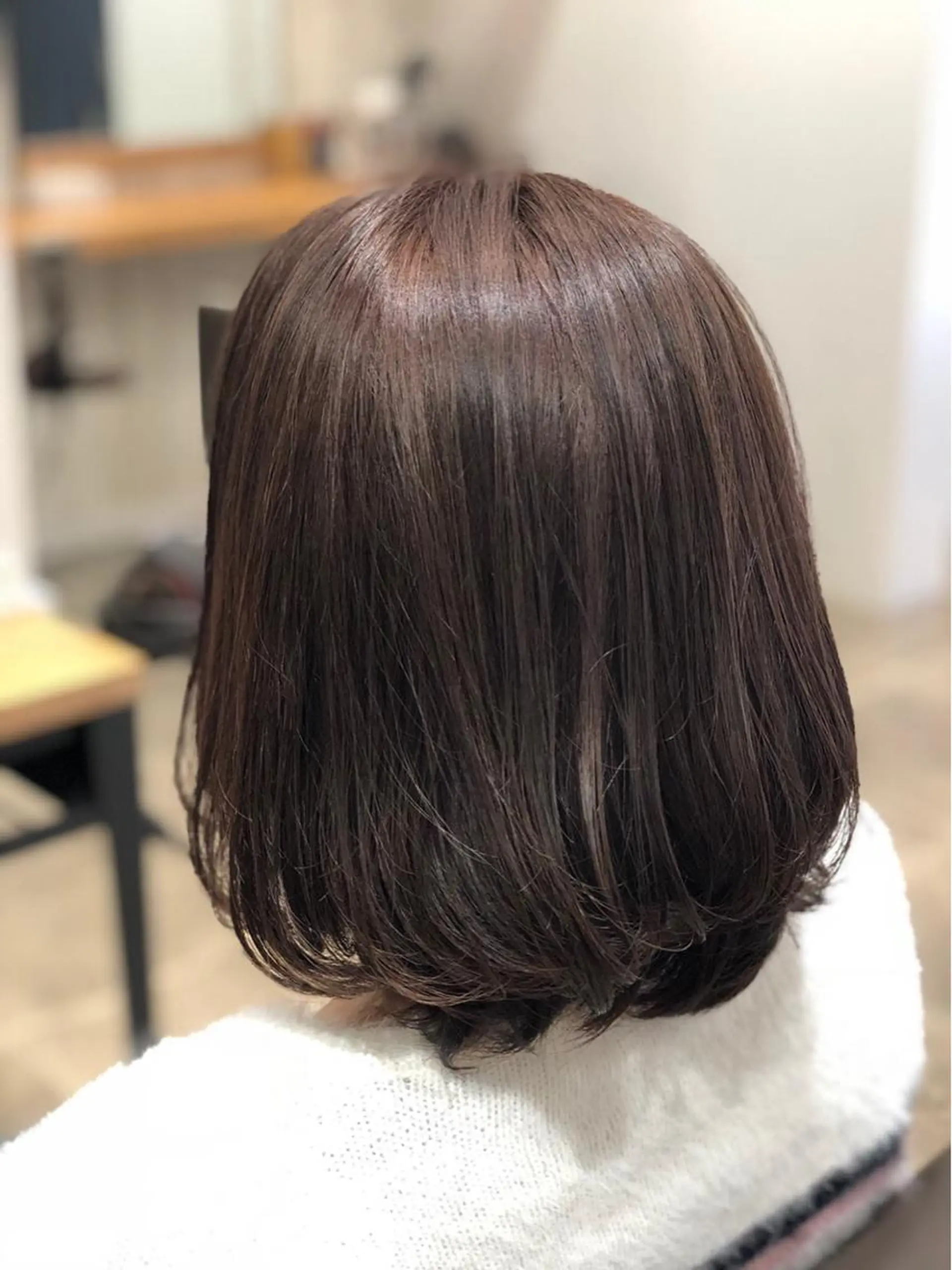 セミロング カラー カット 縮毛矯正 COSTAEST加藤 まり子🪴のヘアスタイル