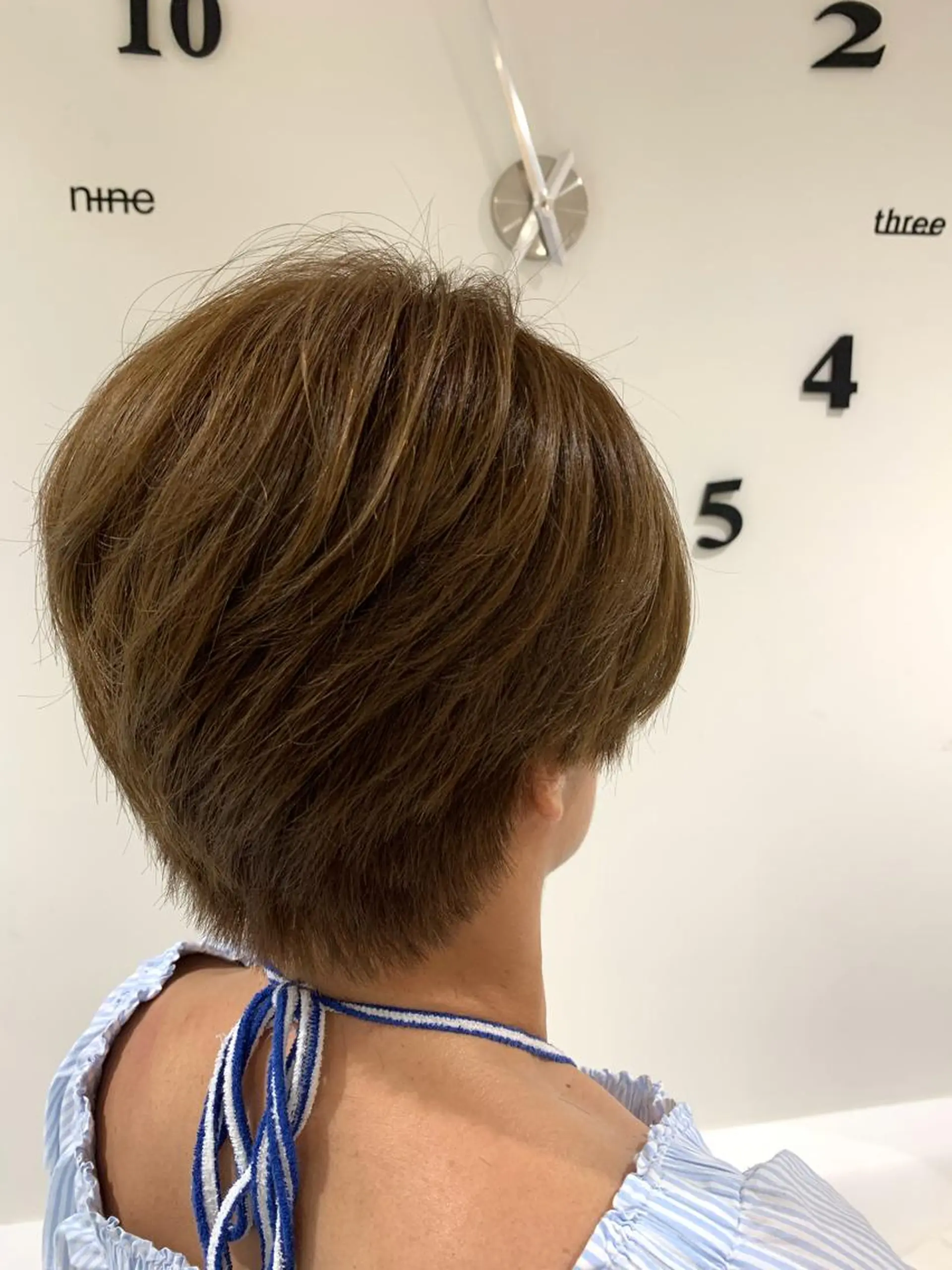 ショート カラー ヘアカラー トリートメント 松吉 純平のヘアスタイル