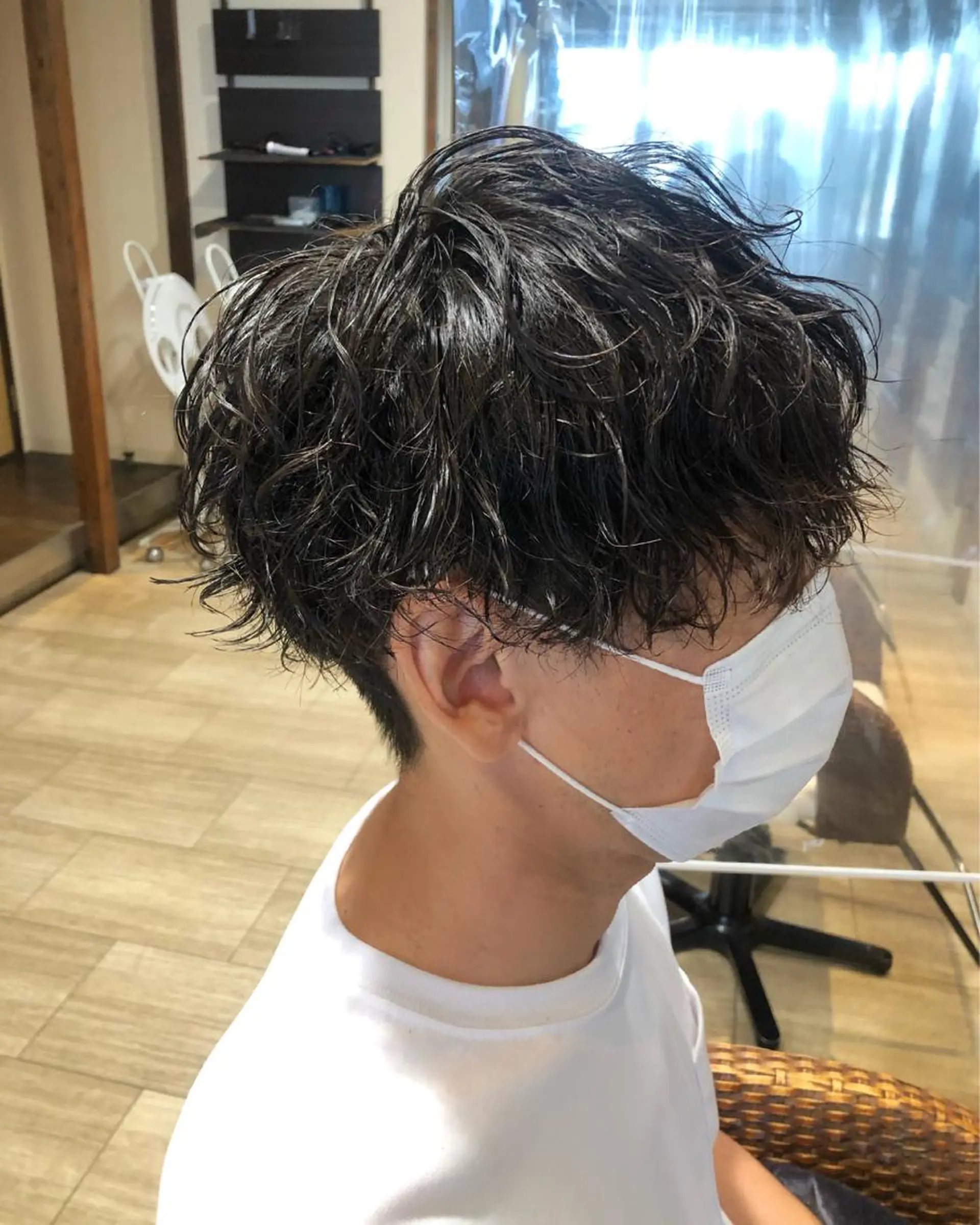 ショート パーマ メンズ メンズパーマ/ スパイキー/神田正紀のヘアスタイル